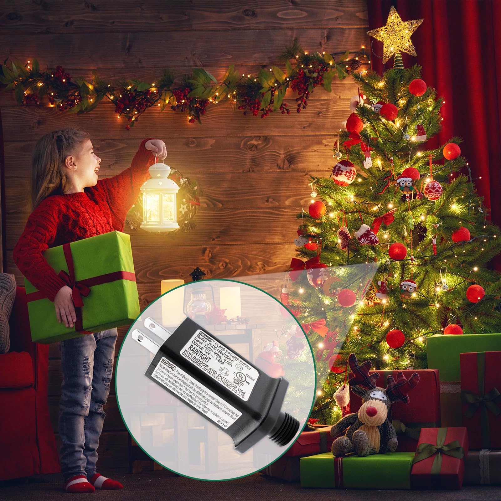 12V 1A Replacement Led Transformer Model Jt-Dc120V1000-F Class 2 Power Supply Ip44 Led Light Controller Low Voltage Transformer