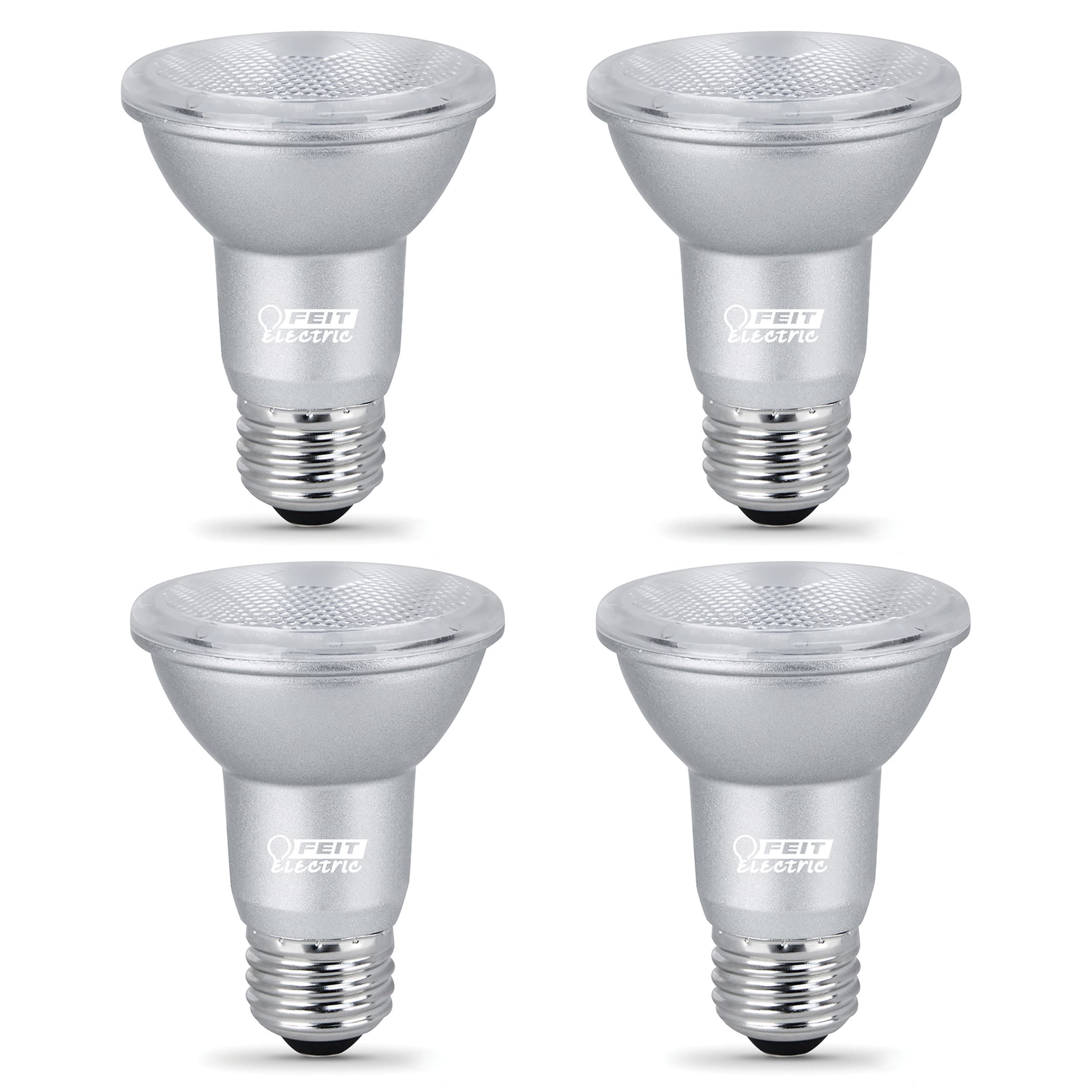 Feit Electric Par20 Led Bulbs, 50W Equivalent, Dimmable Spotlight Bulbs, 3000K Bright White, E26 Base, 90 Cri, 450 Lumen, 22-Yea