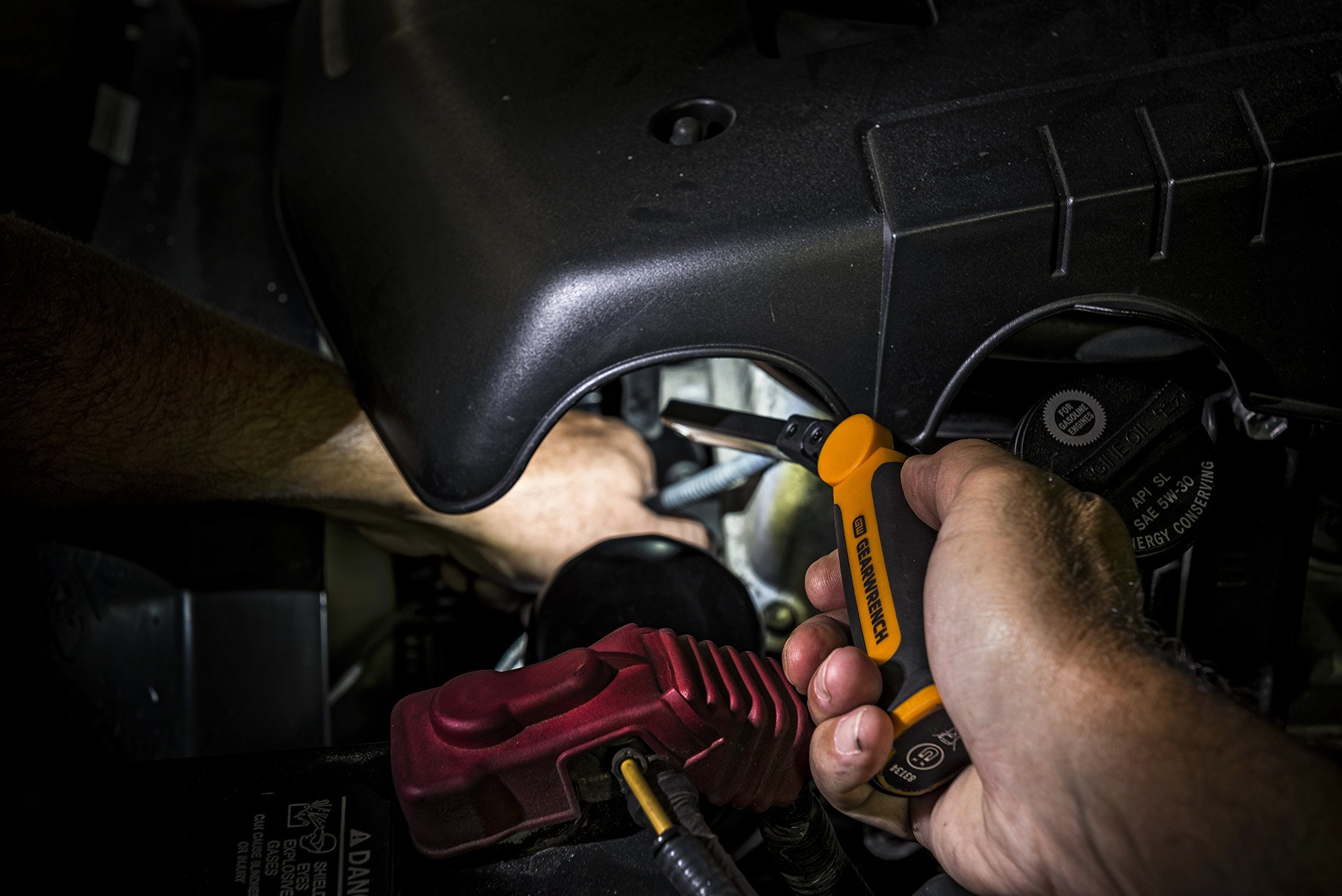 Gearwrench Professional Ultra-Thin Flex-Head Work Light, 150 Lumen, 8&quot; - 83134