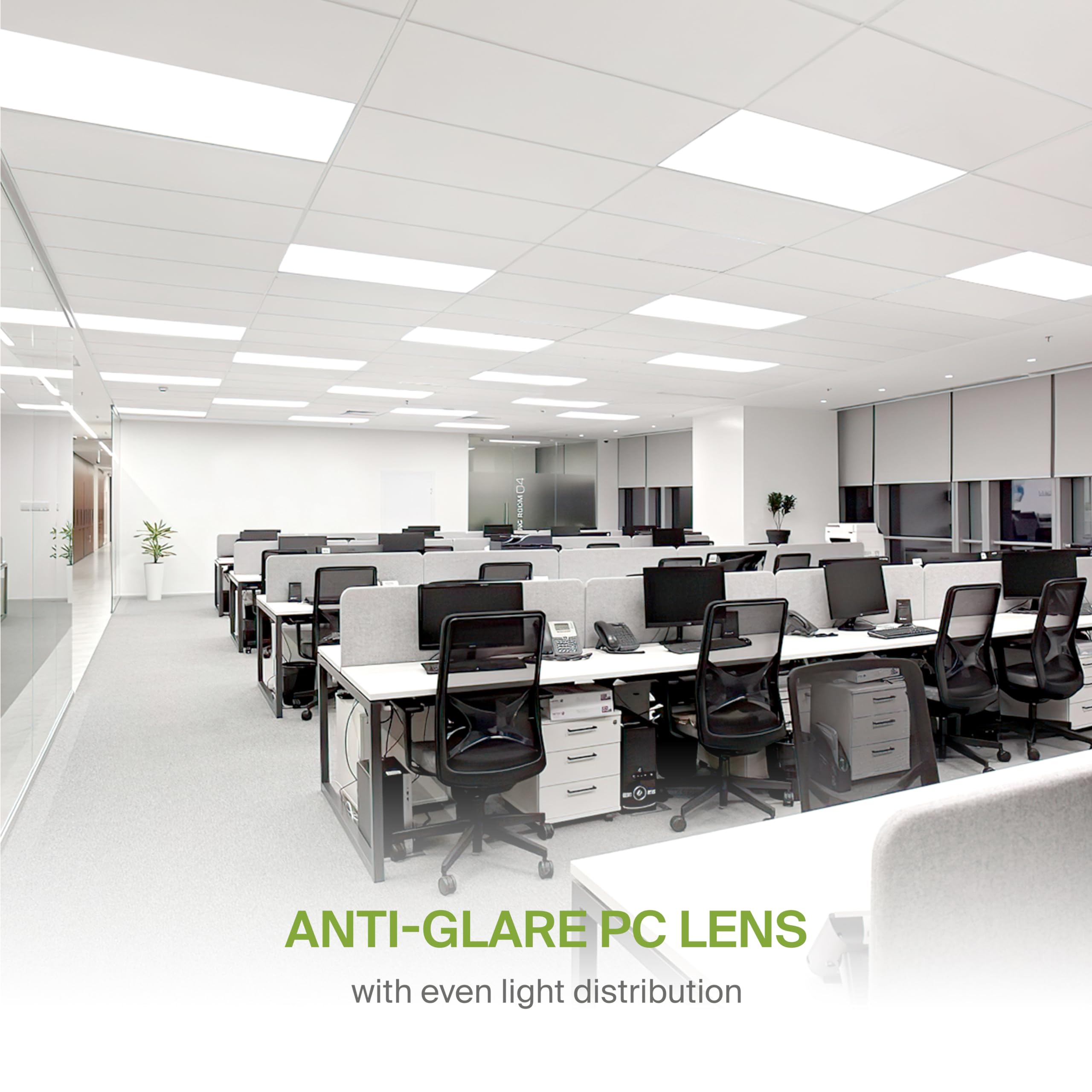 ASD 4 Pack 2x4 LED Flat Panel Light 25/30/40W Dimmable 5200LM 3500K/4000K/5000K Aluminum Model