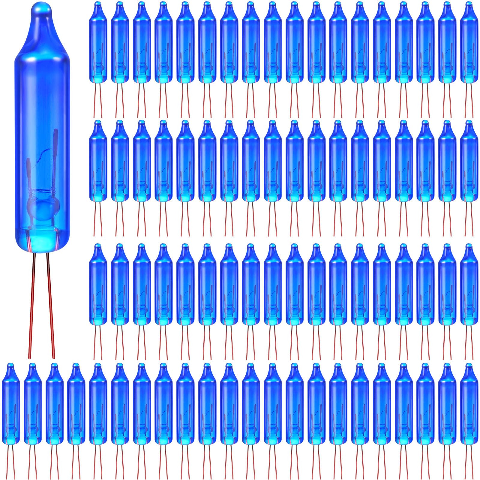 Remagr 210 Pcs 3.5v Christmas Mini Light Bulbs Xmas Holiday Incandescent Wire String Lights Clear Replacement Bulbs for Christma