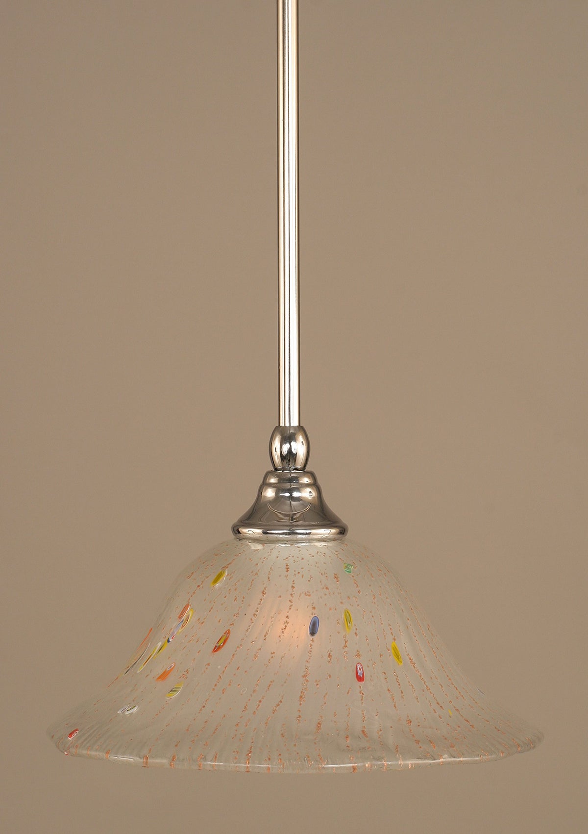 Toltec Lighting 1 Light Mini Pendant In Chrome (23-Ch-731)