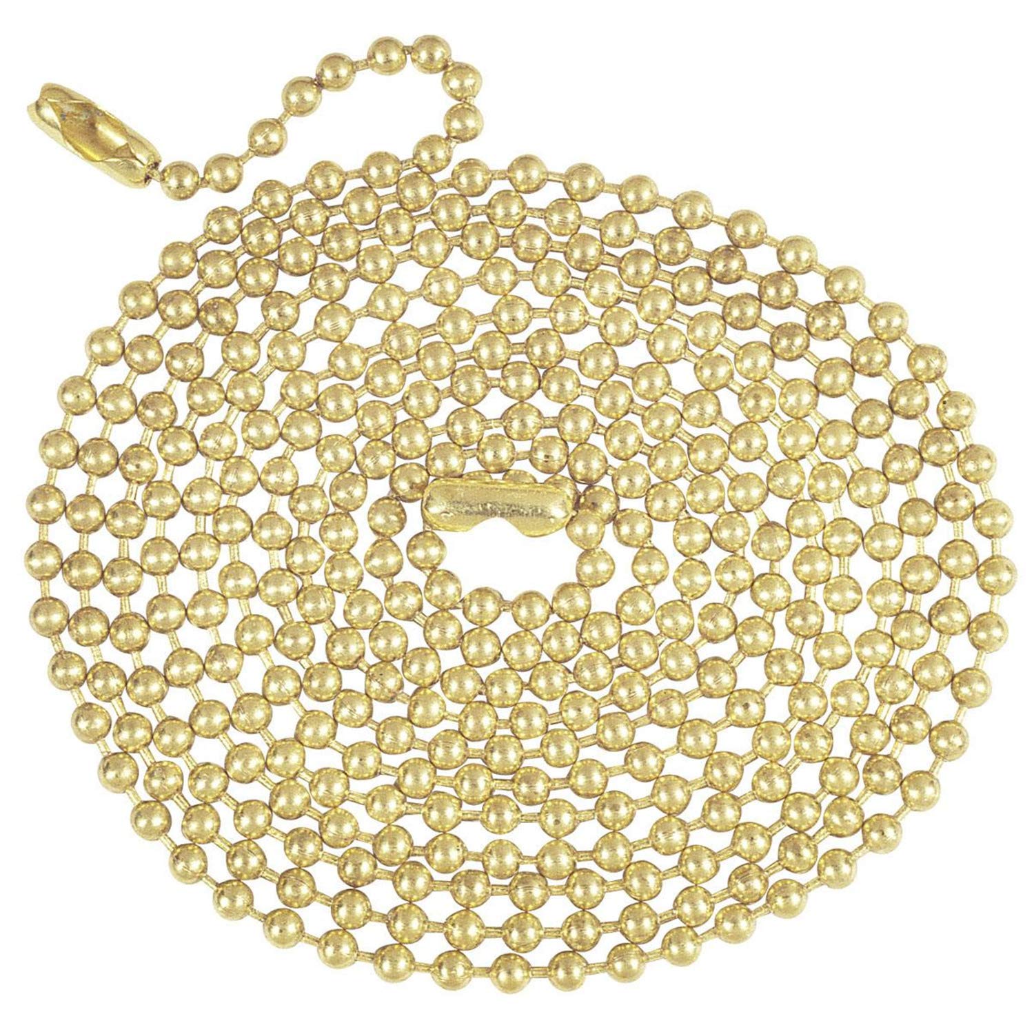 Westinghouse Brass Finish Beaded Chain, Model 7016800, Pack of 1
