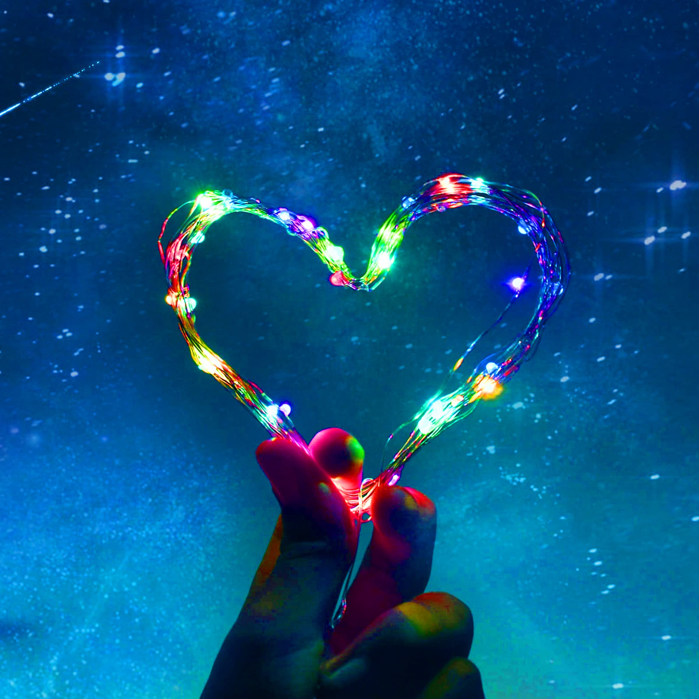 Christmas Fairy Lights Battery Operated-15 Packs 20 LED 6.6FT Silver Wire String Lights Firefly Starry Lights for DIY Custom Wed
