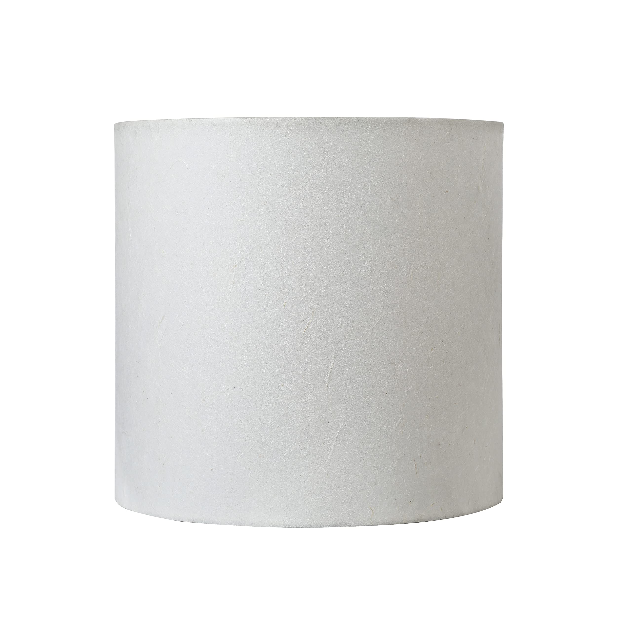 Aspen Creative Drum Lamp Shade 8in x 8in x 8in Linen White Model 31241A