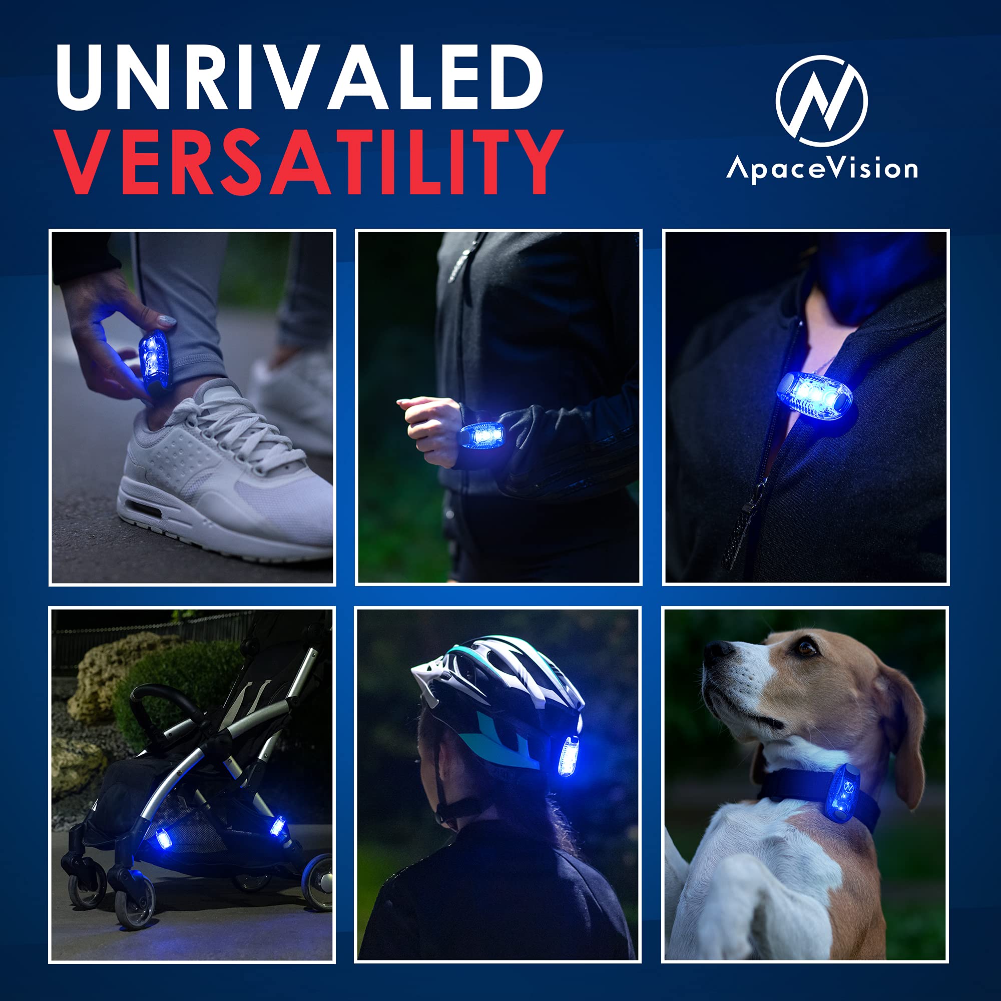 Apace Vision Safety Lights and Reflective Bands - Thumbnail 4