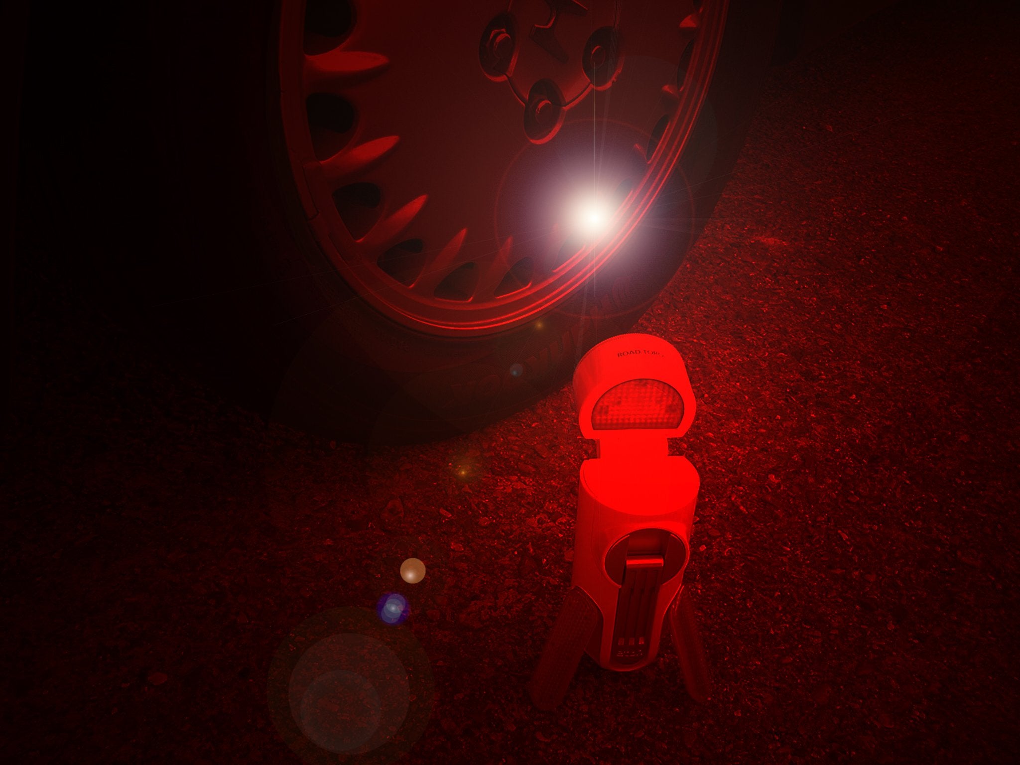 Eton Roadtorq Self-Powered 90-Lumen Spotlight And Emergency Beacon With Usb Port