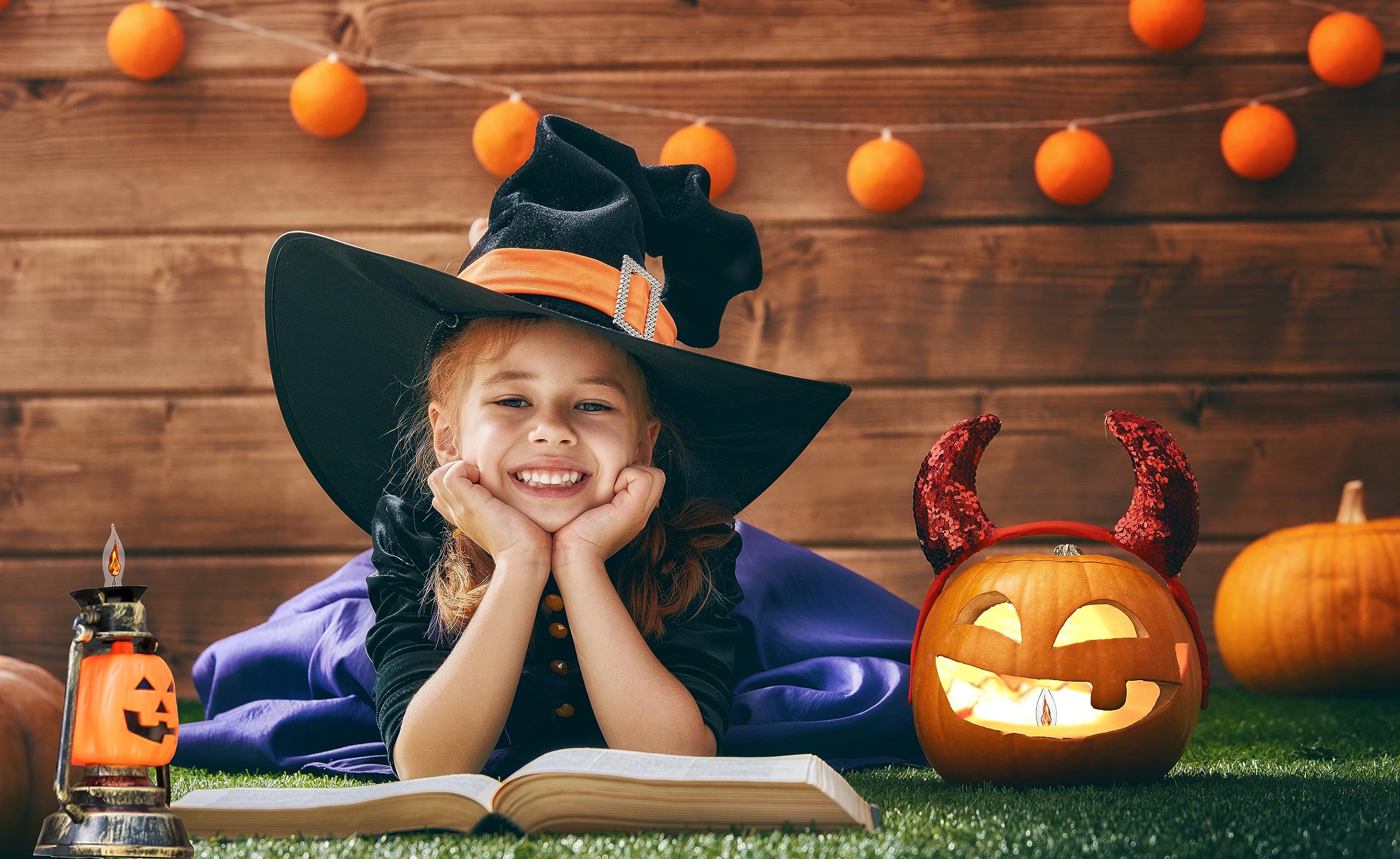 The Dreidel Company Flicker Flame Shaped E12 Replacement Light Bulbs, Orange Glow, 1W, 120V, 12-Pack