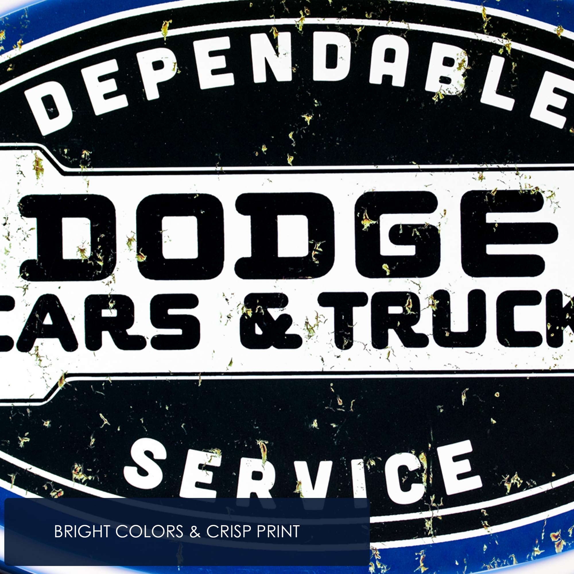 American Art Decor Led Neon Rope Sign - Vintage Dodge Cars & Trucks Wall Decor, Battery & Usb Powered