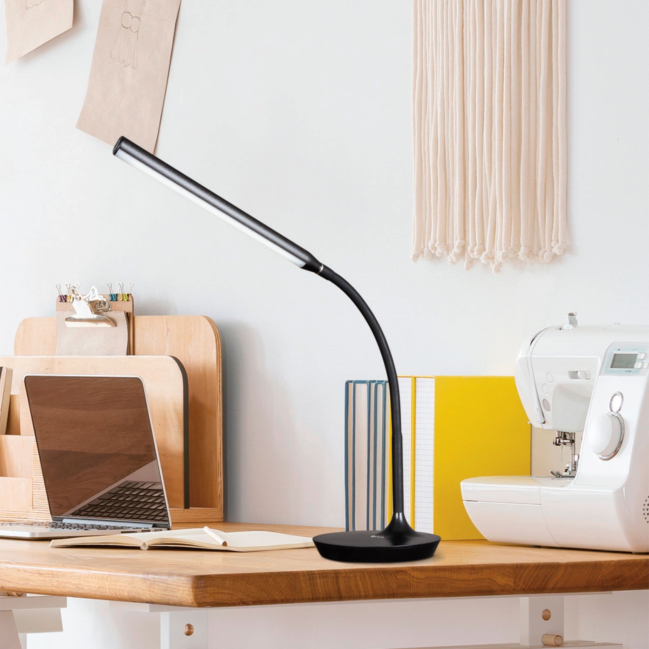 Ottlite Extended Reach Led Desk Lamp, Black