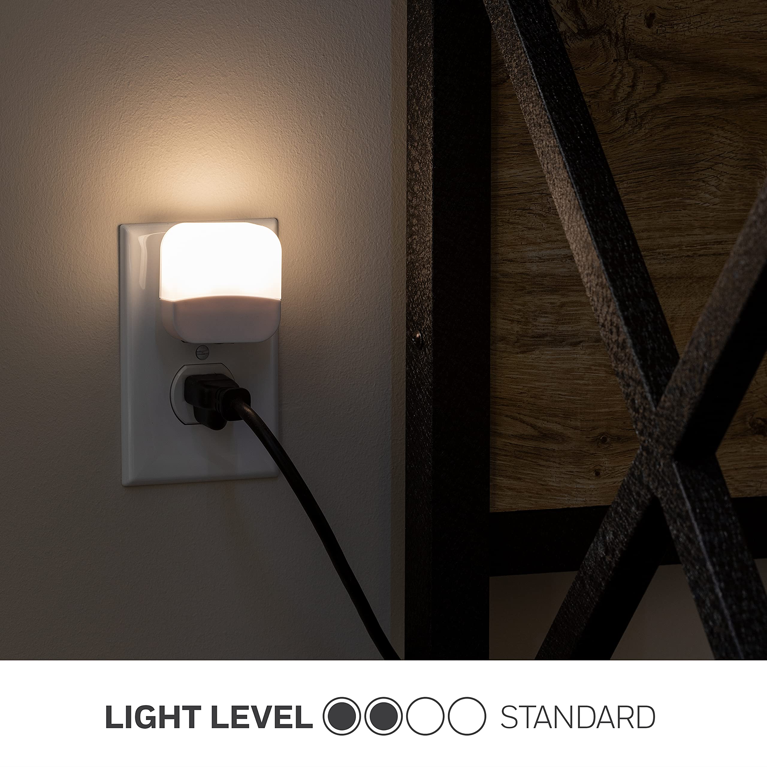 Lights By Night Led Night Light, Plug-In, Dusk To Dawn Sensor, Home Decor, Compact, Mood Lighting, Ambient Lighting, Ideal For K