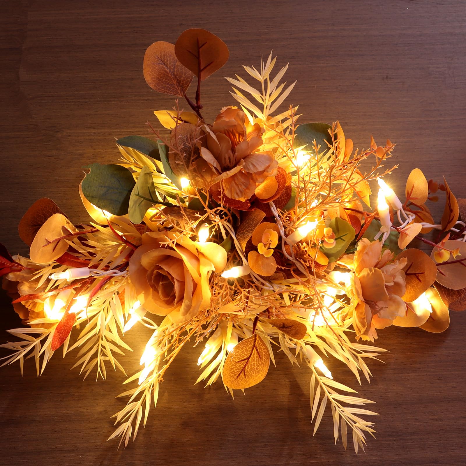 Lucky Shine 100 Led Warm White Christmas Lights, Ul Certified And Commercial Grade White Wire String Lights 35 Ft, For Indoor An