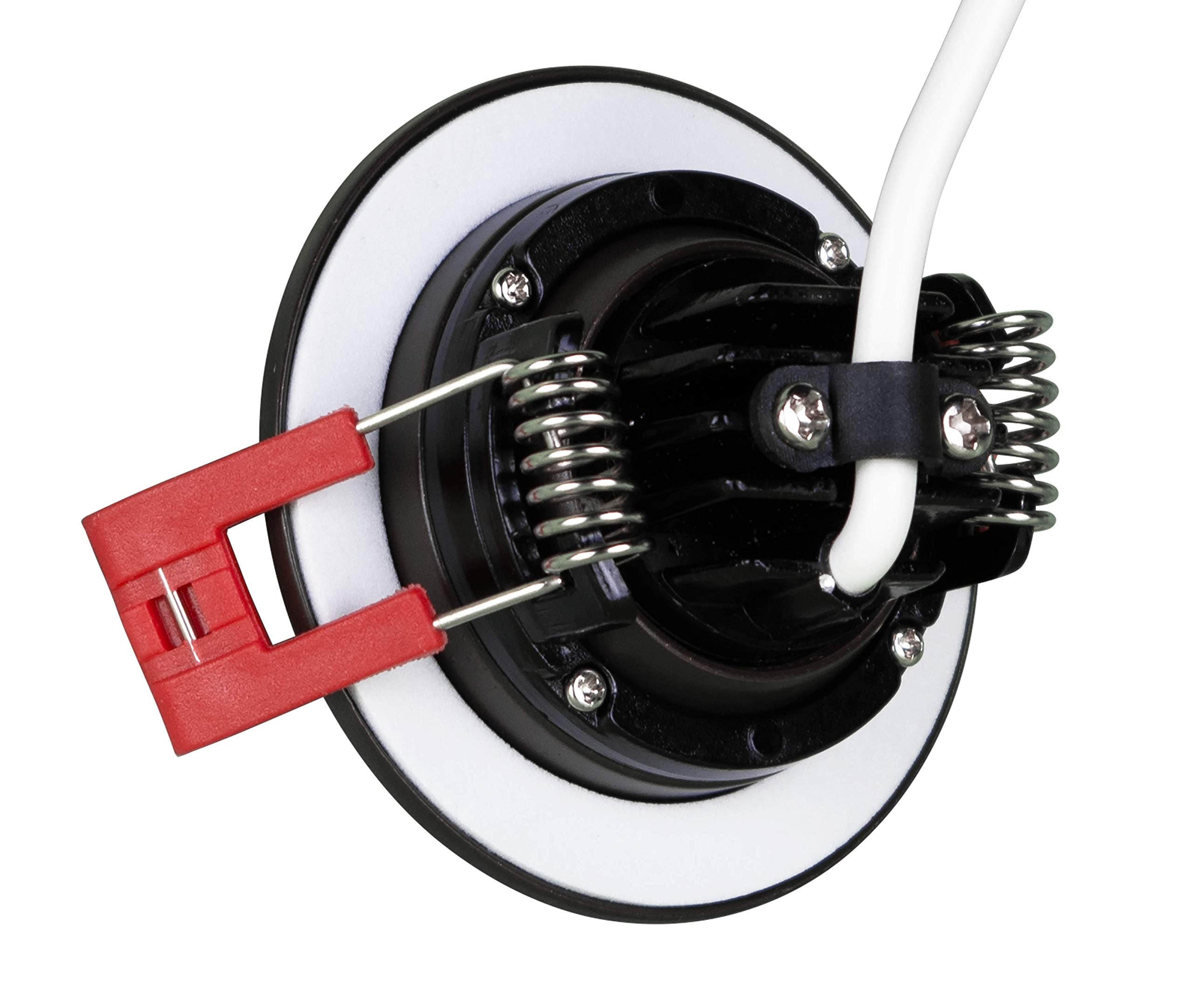 Nicor Lighting 2 Inch Led Gimbal Recessed Downlight In Oil-Rubbed Bronze, 2700K (Dgd211202Krdob)