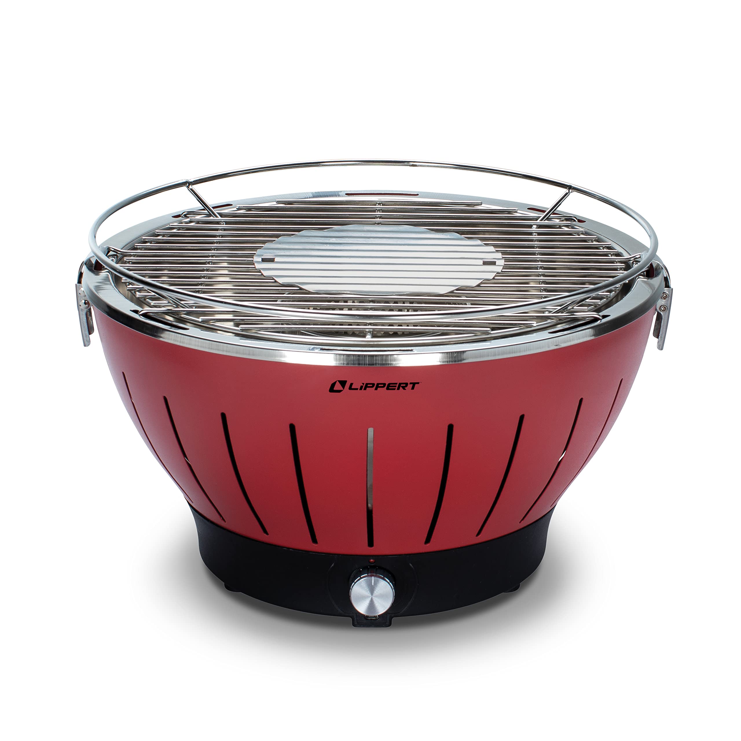 Lippert Odyssey Portable Grill - Compact And Versatile Charcoal Grill For Camping, Tailgating, And Outdoor Cooking - Lightweight