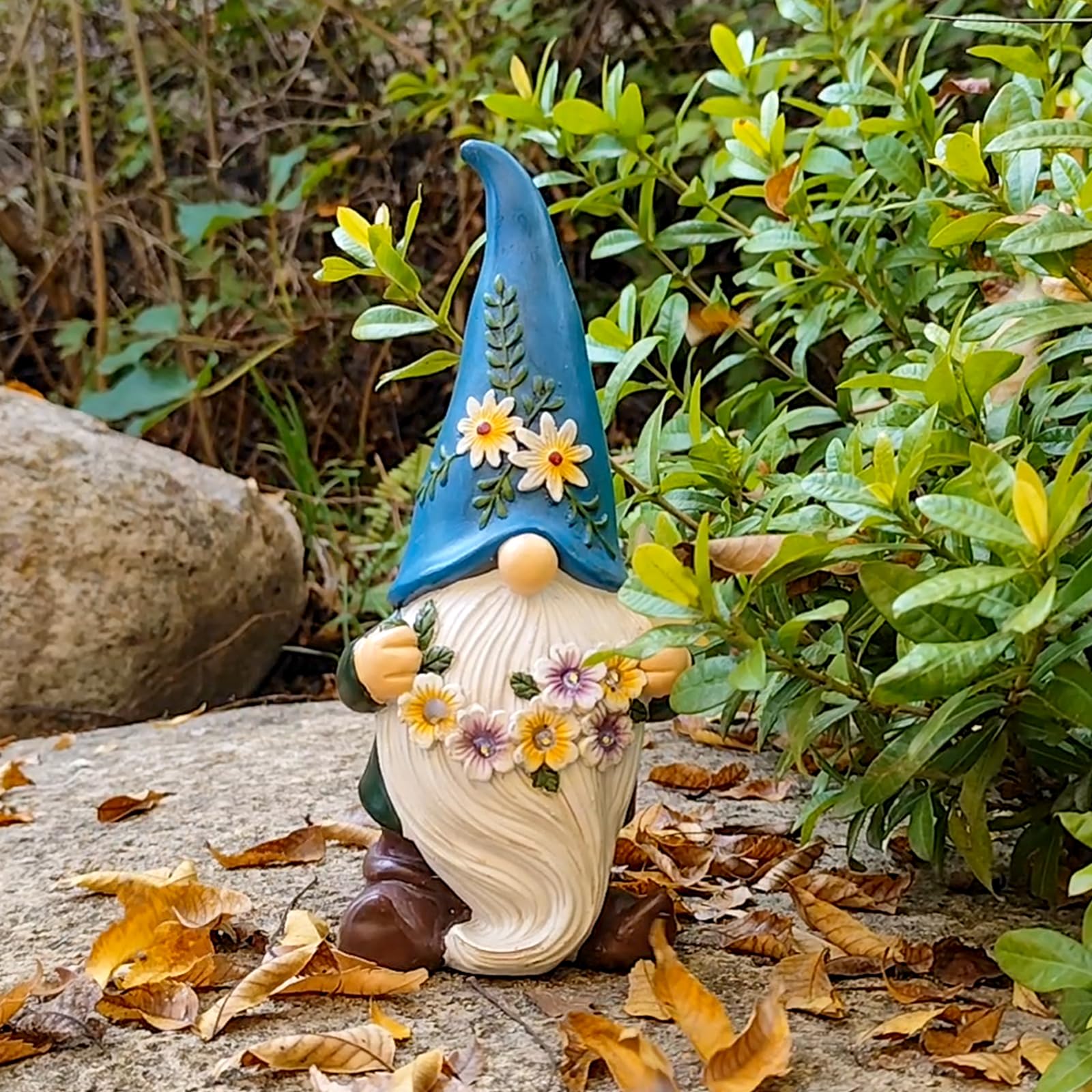 Dkjocky Solar Butterfly Gnome - Funny Garden Decor, Perfect Gift For Women, Moms & Grandmas