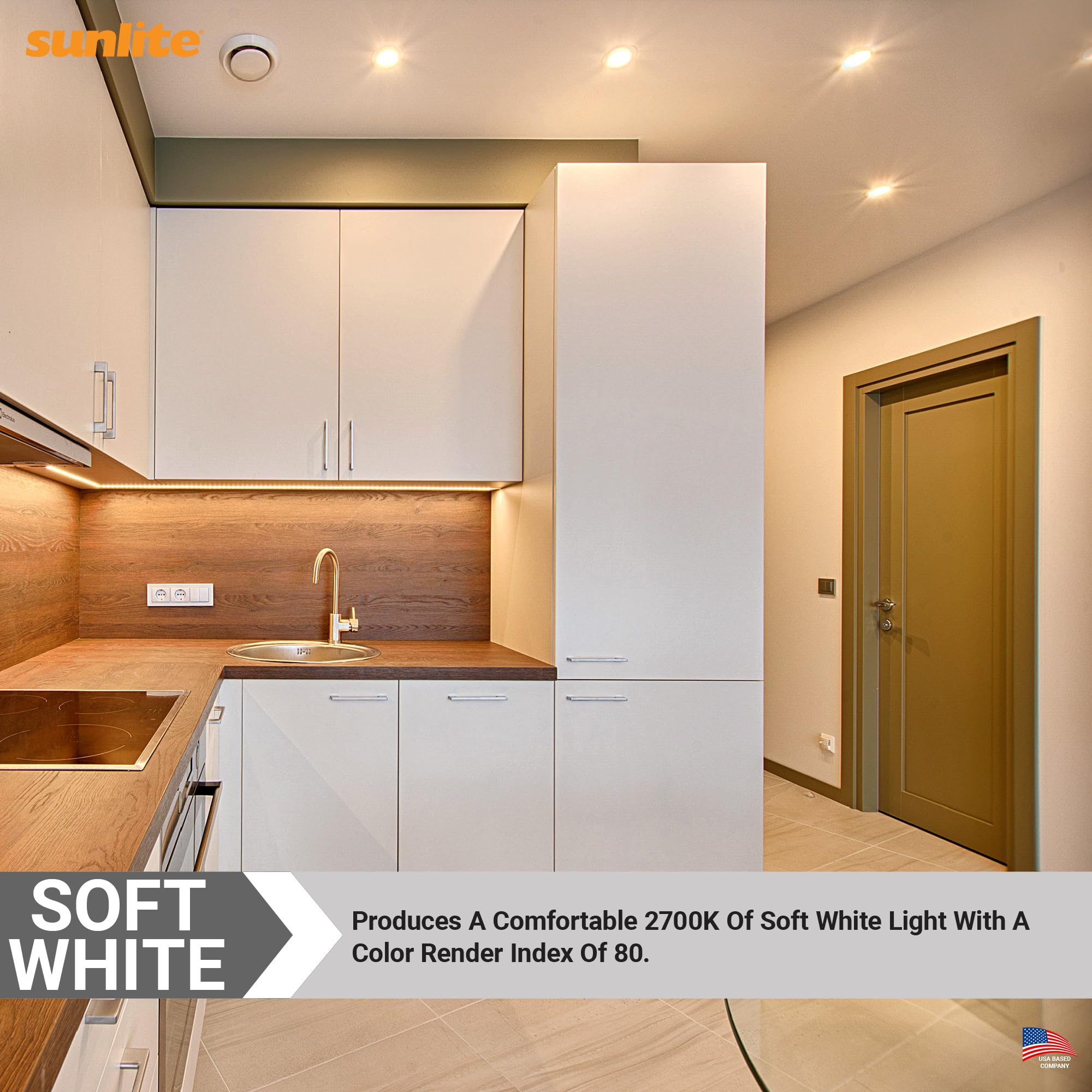 Sunlite Compact Fluorescent PLD 4 Pin Double U-Shaped Twin Tube Light Bulb, 26 Watts, 120 Volts, 4 PinG24q3 Base, 1560 Lumens, 2