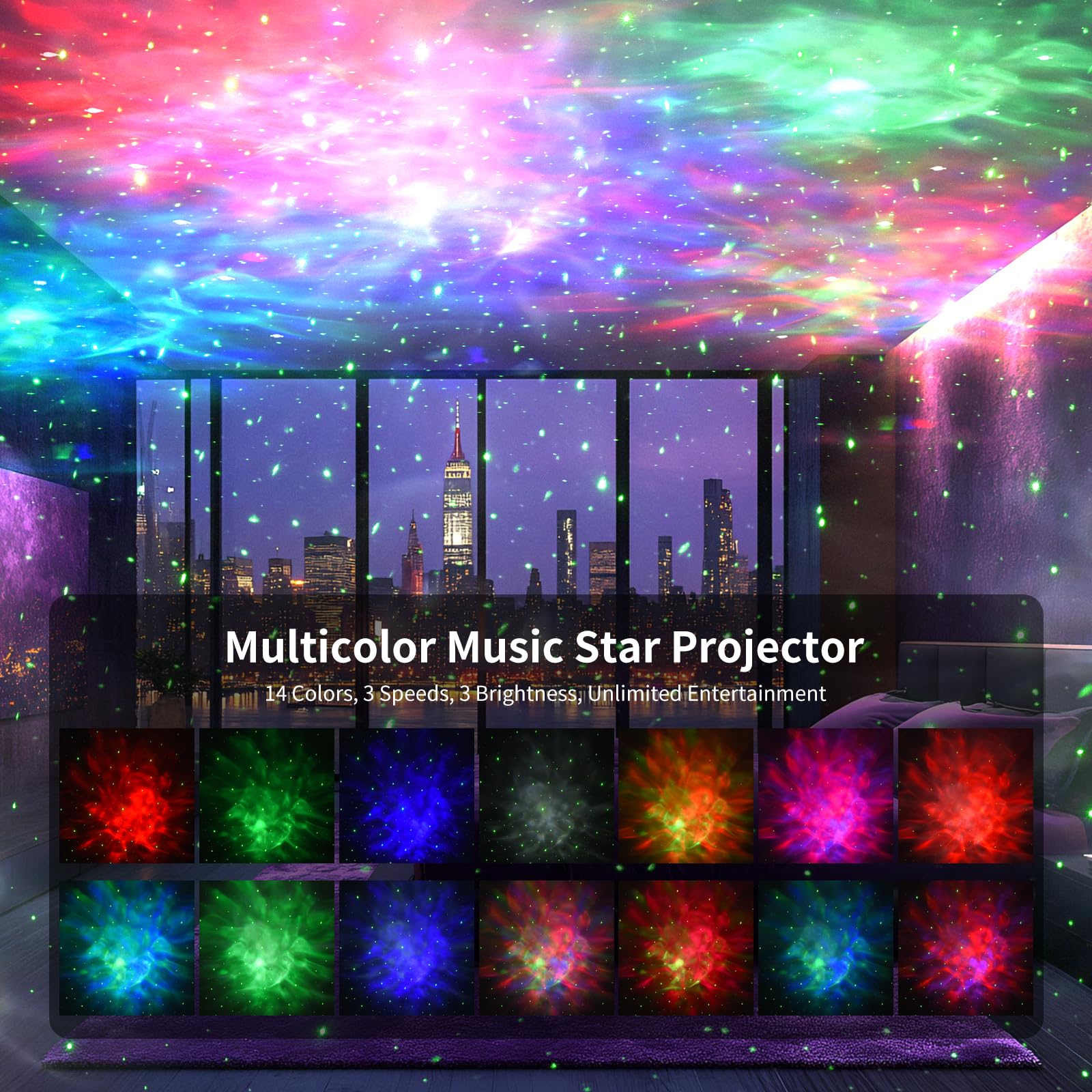 Robot Galaxy Projector, Astronaut Star Projector, Led Night Light Starry Nebula With Timer Remote Control White Noise Bluetooth