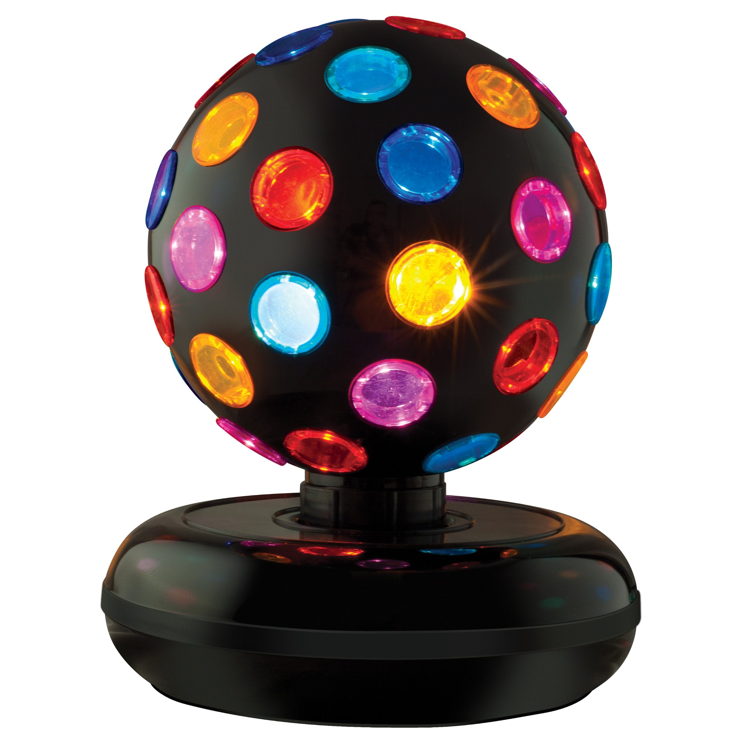 Lava Lite Disco Ball - Multi-Colored Large Plastic Light - Model 1810-4