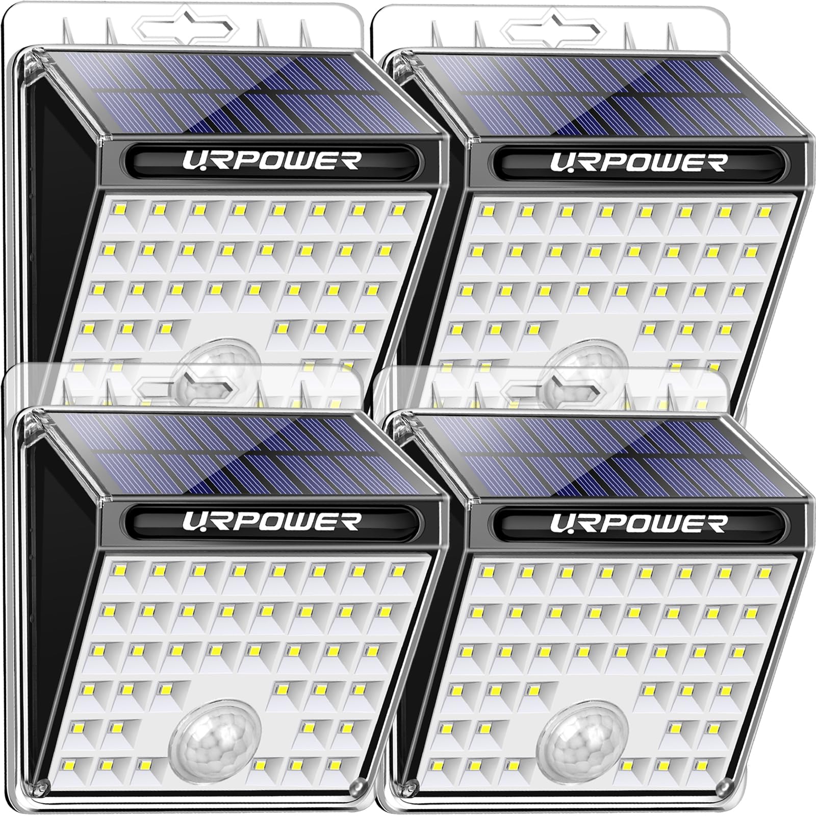 URPOWER Solar Lights Outdoor, 40 LED Motion Sensor Security Lights Solar Flood Lights Waterproof Solar Powered Outdoor Lights fo