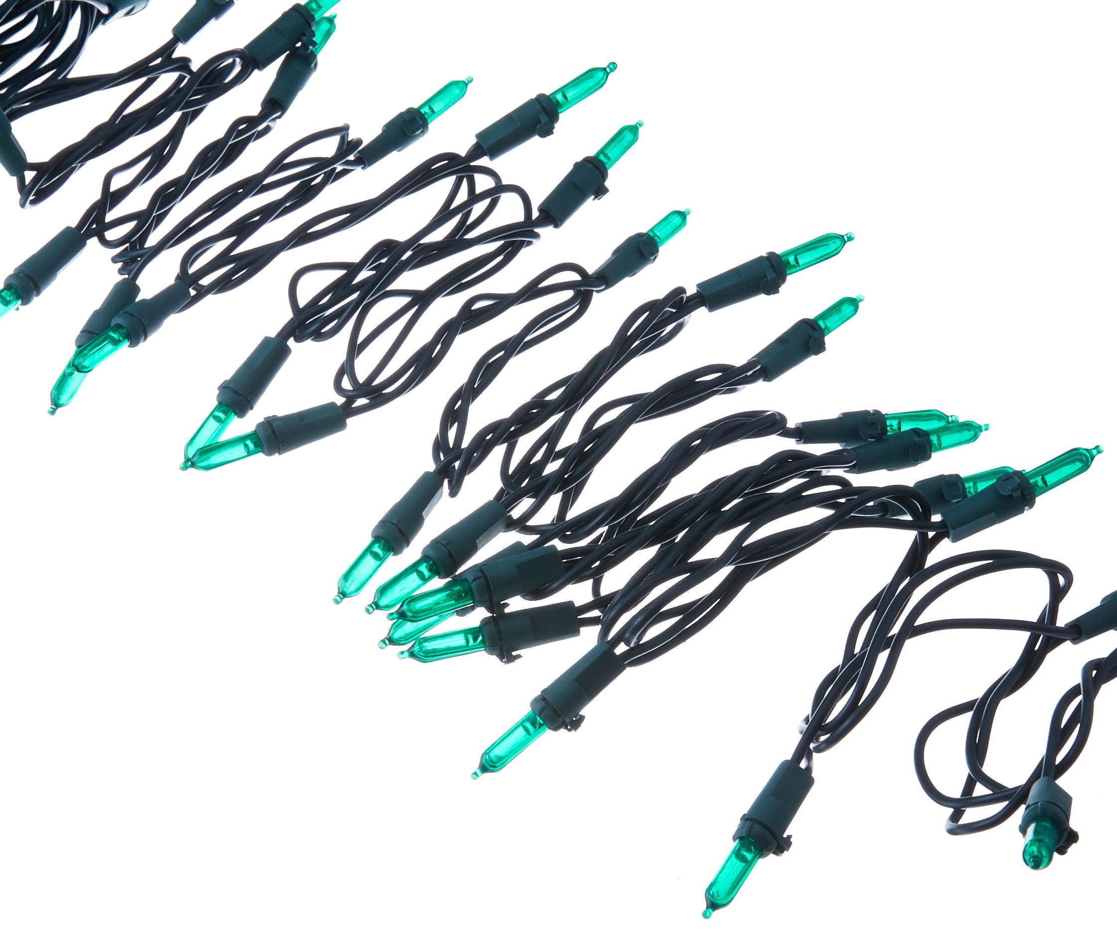 NOMA/INMLITEN-IMPORT 40835-88A 0 50 Count, Green, LED Traditional Mini Bulb Light Set