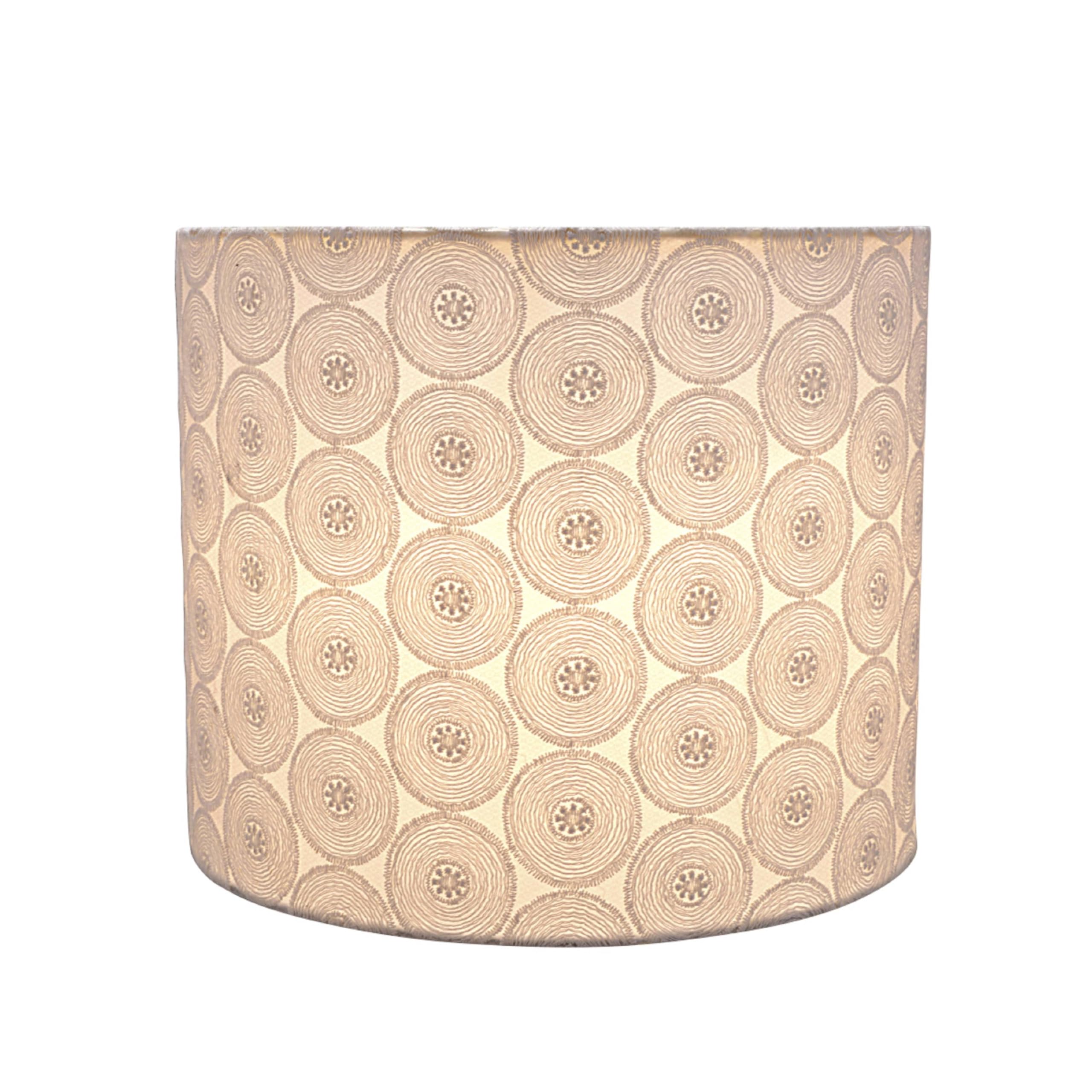 Aspen Creative 31093A, Transitional Drum (Cylinder) Shaped Spider Construction Lamp Shade In White, 12&quot; Wide (12&quot; X 12&quot; X 10&quot;)