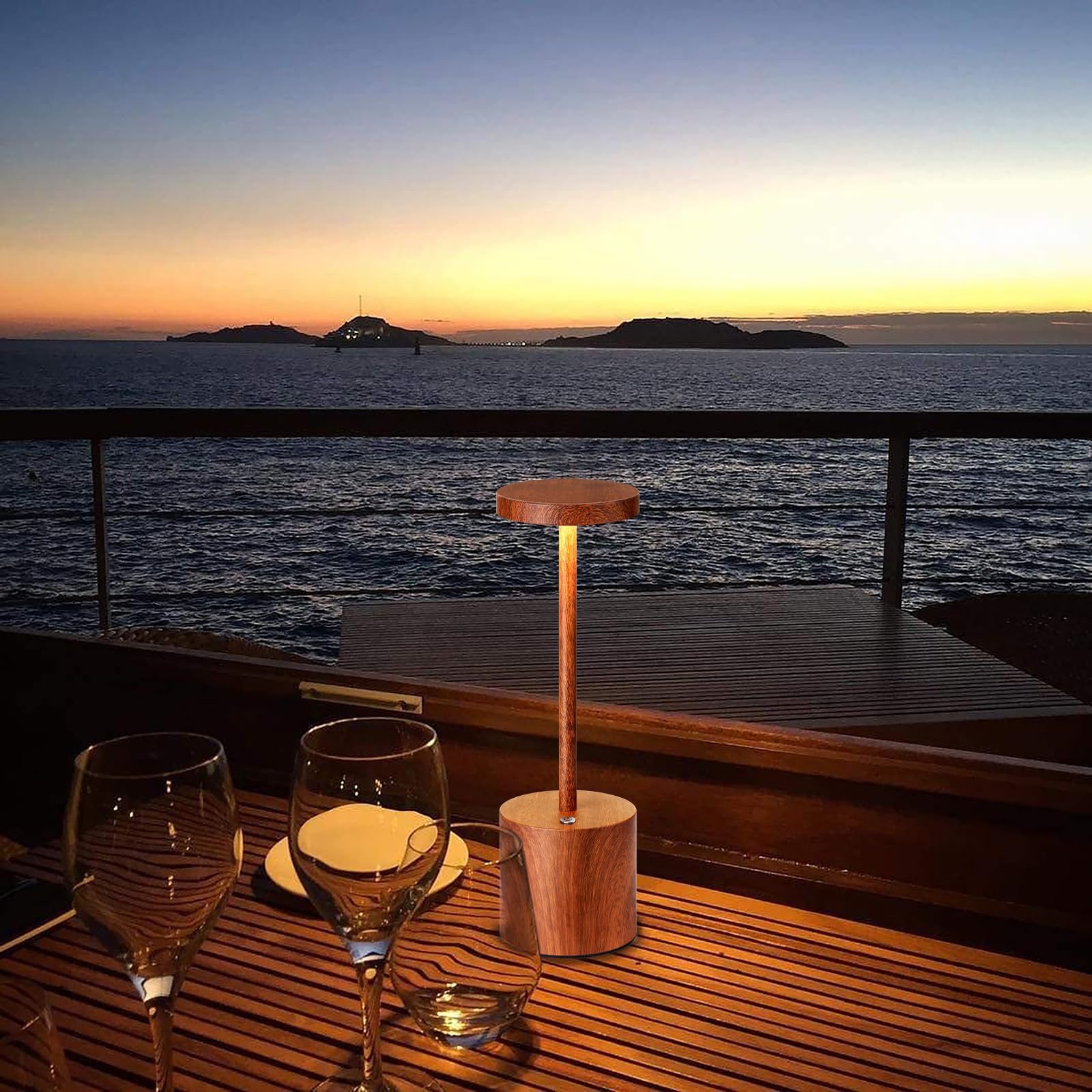 Sakringt 2 Pack Cordless Table Lamp Rechargeable,5000Mah Battery Operated Portable Led Table Light,Dimming Desk Lamp For Patio/R