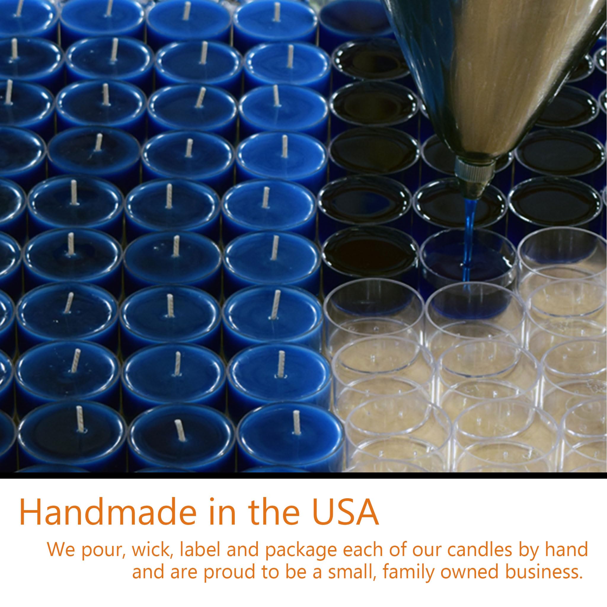 Spooky Mansion Scented - 12 Pack - Scented Tealight Candles - Soy Beeswax Blend - Handmade In The Usa - Candeo Candle - Halloween Scents