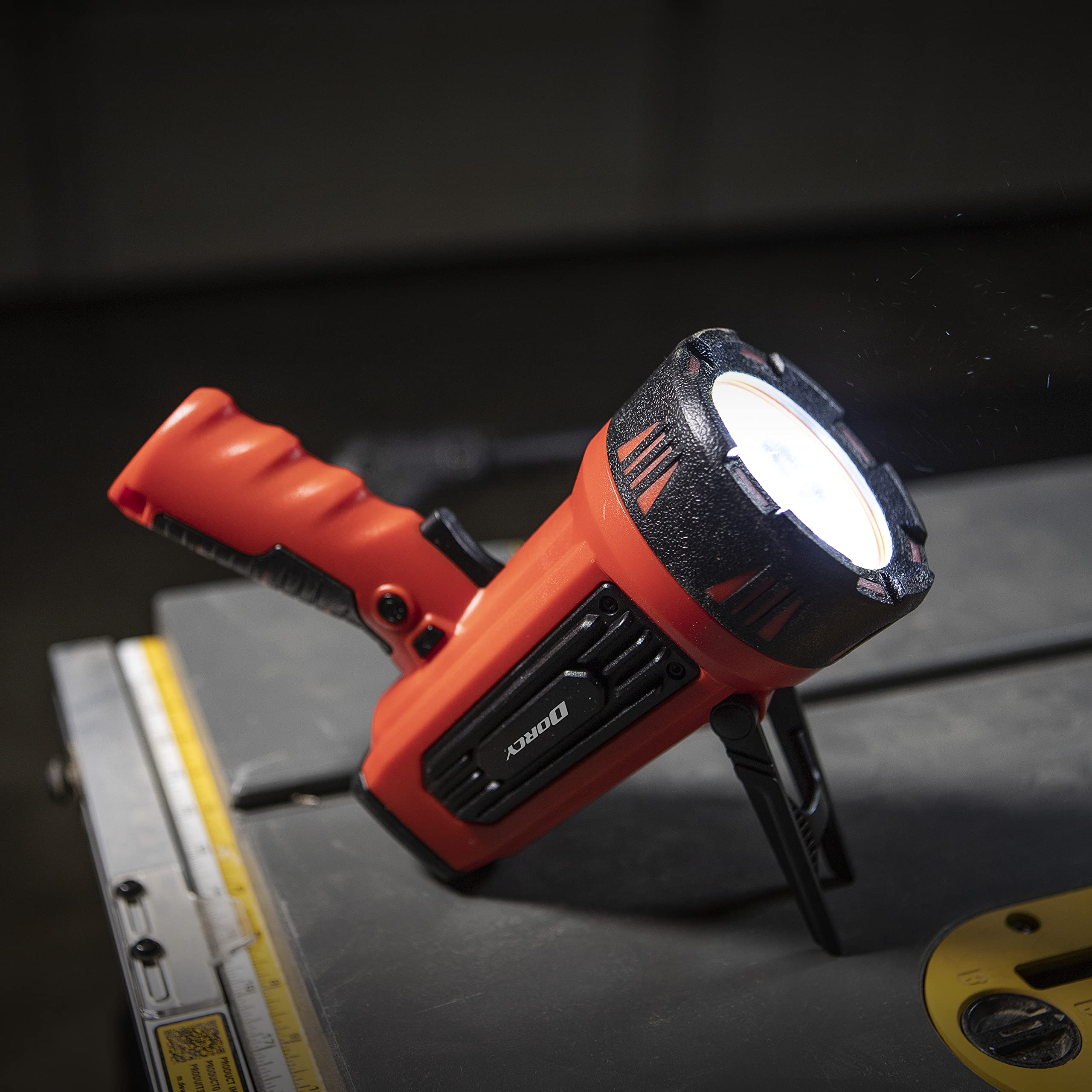 Dorcy Ultra Usb Rechargeable 1, 300 Lm Spotlight, Black (Dcy414356)