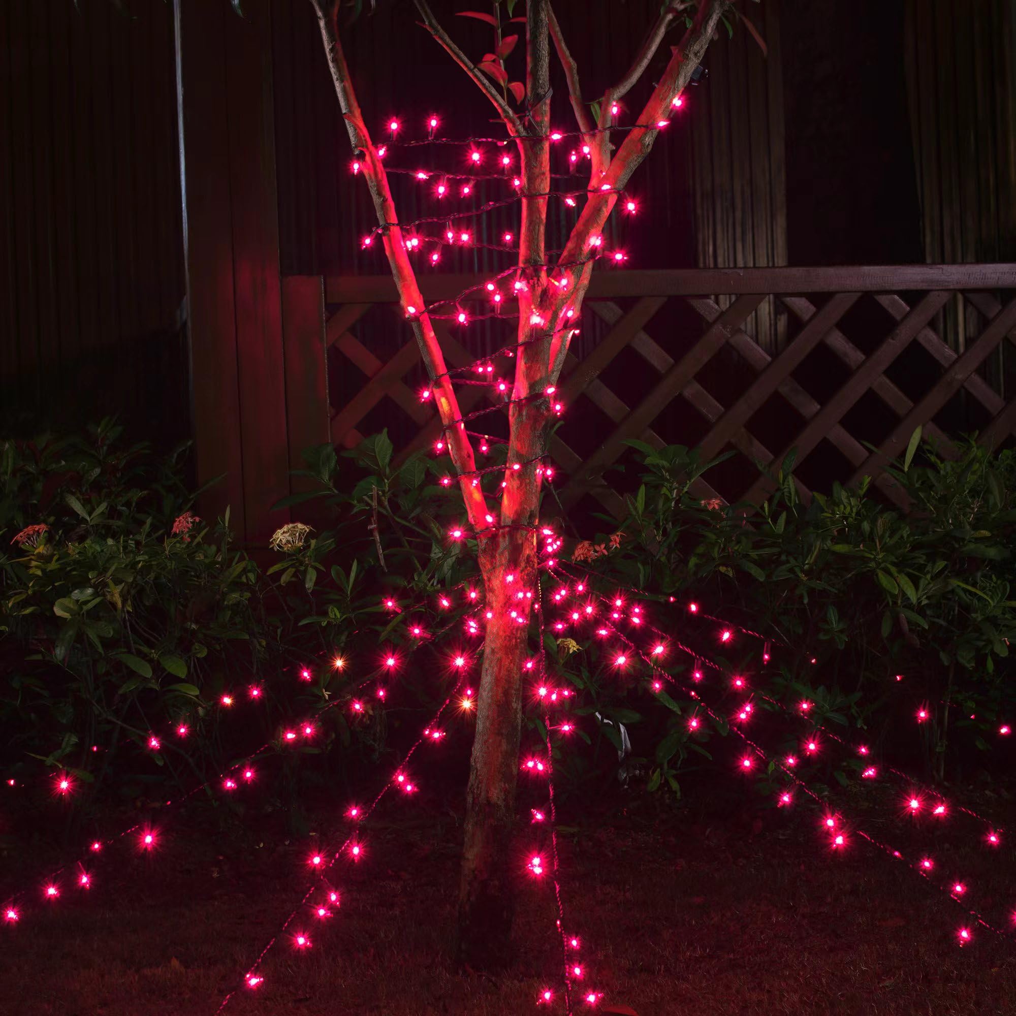 Halloween Decorations Purple String Lights, 21Ft Purple Halloween String Lights Of Purple Mini Lights 100 Count, Purple String Lights Indoor Plug In Outdoor Halloween Tree Decorations Party Yard Décor