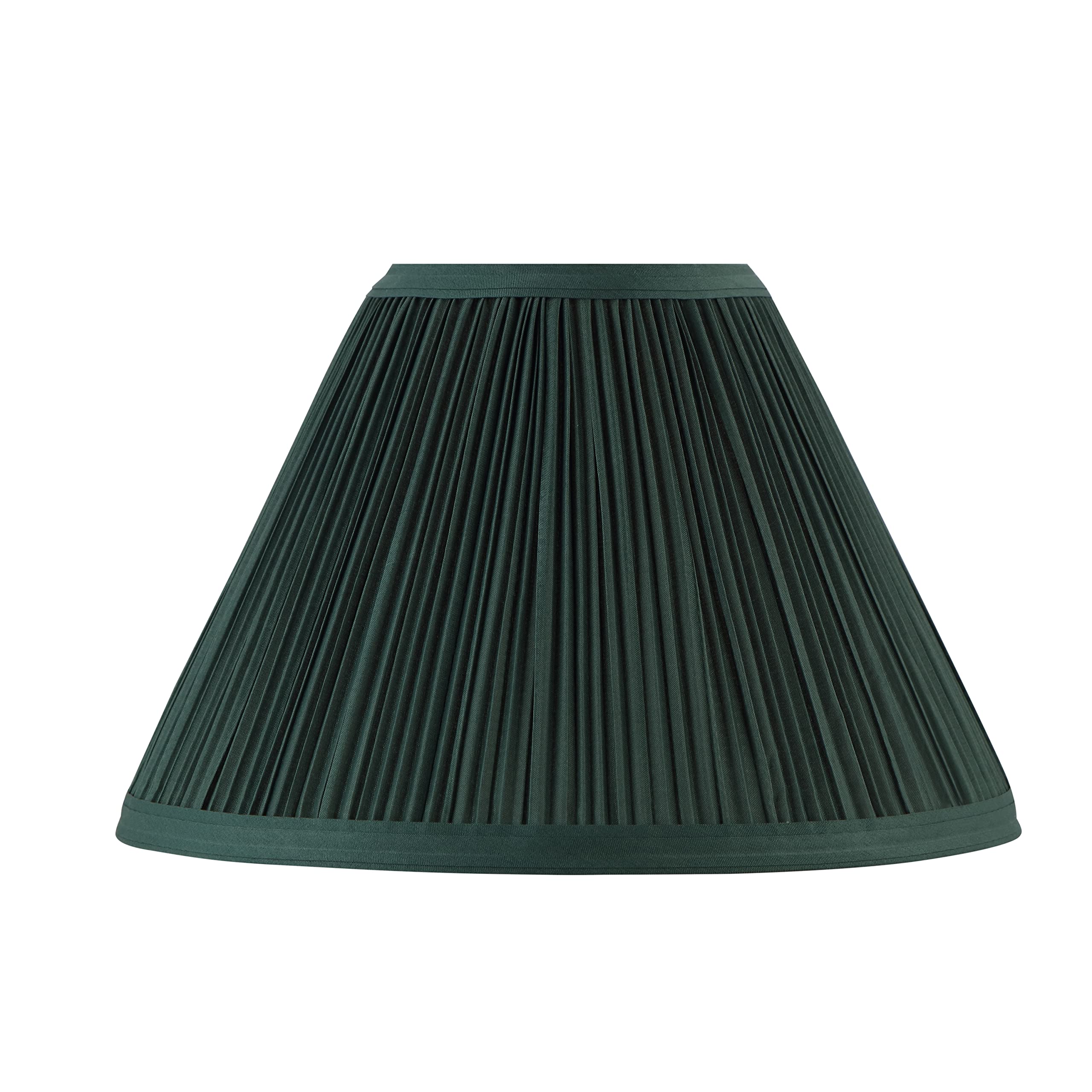 Aspen Creative 59173, Empire Uno Lamp Shade, Forest Green, 4&quot; Top X 10&quot; Bottom X 7&quot; Slant Height, Slip Uno 33Mm