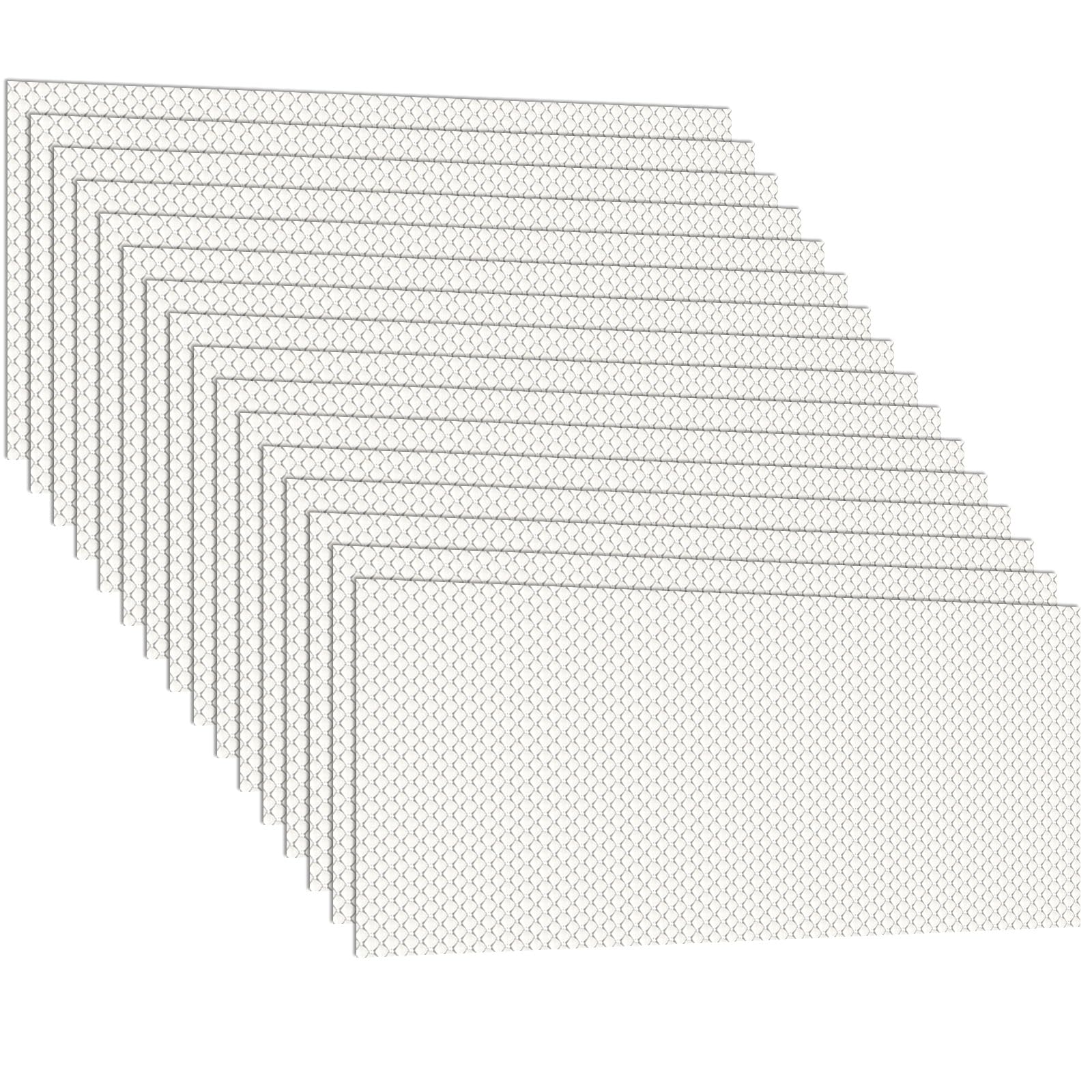 Pangda 8 Pack Clear Acrylic Fluorescent Light Covers, 22.5 x 46.5 x 0.1 Inch