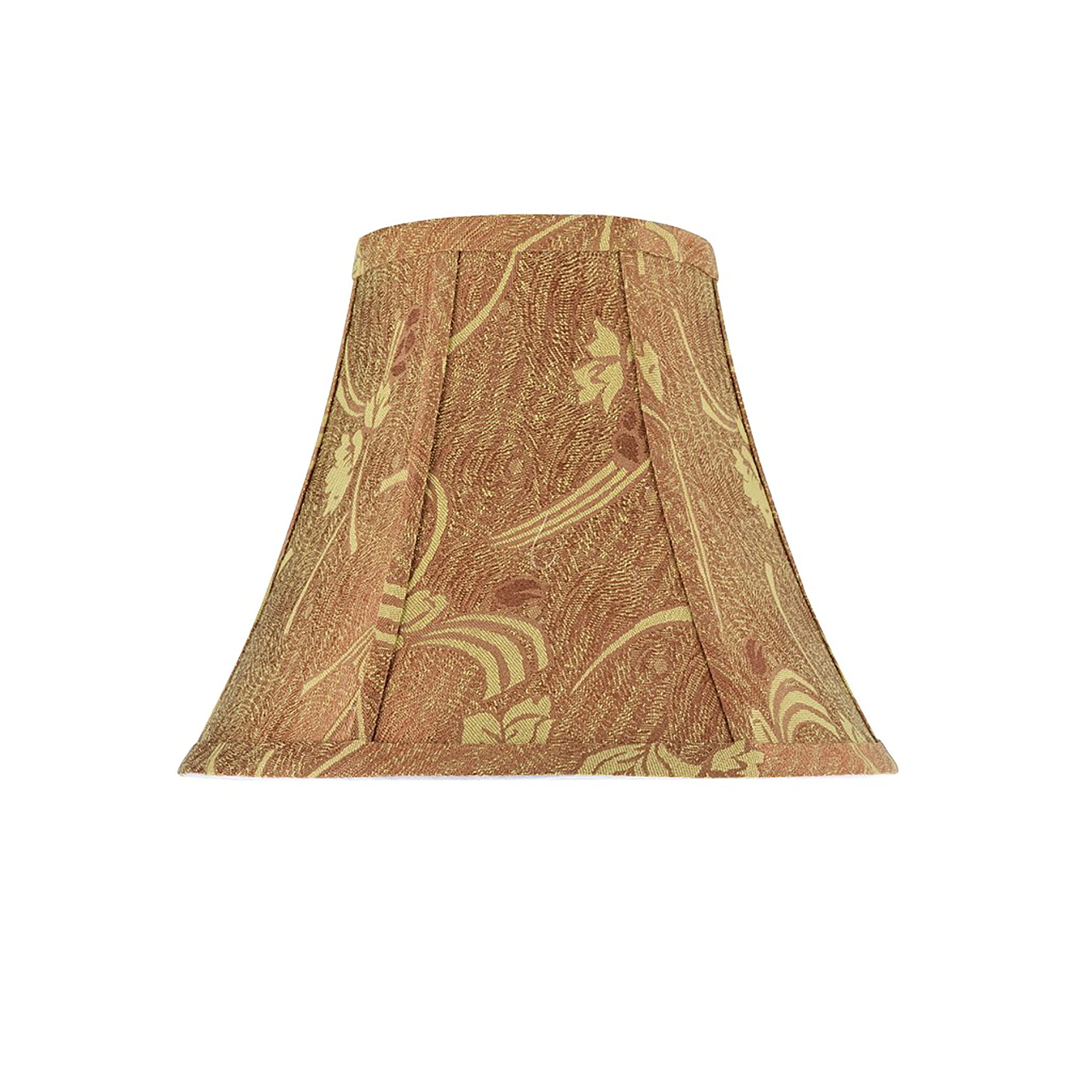 Aspen Creative 30156A Transitional Bell Shape Spider Construction Lamp Shade in Copper  12 wide (6 x 12 x 9 1/2)