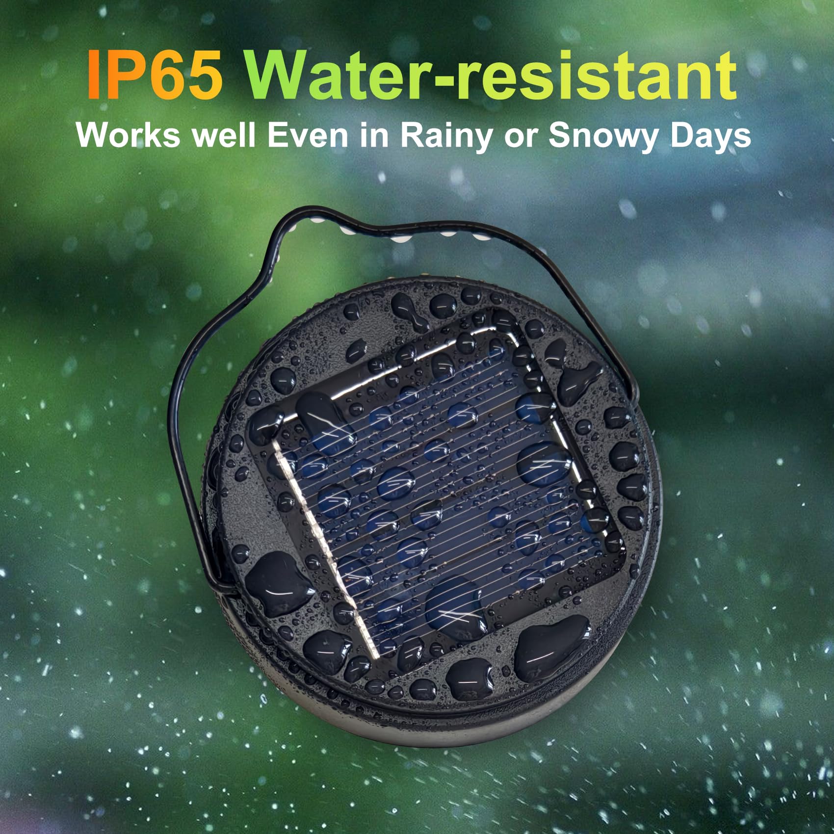 2Pack Solar Lights Top Replacement with Rechargeable Battery AA 600mAh for Solar Lantern Lights, Garden,Patio, Yard Christmas De