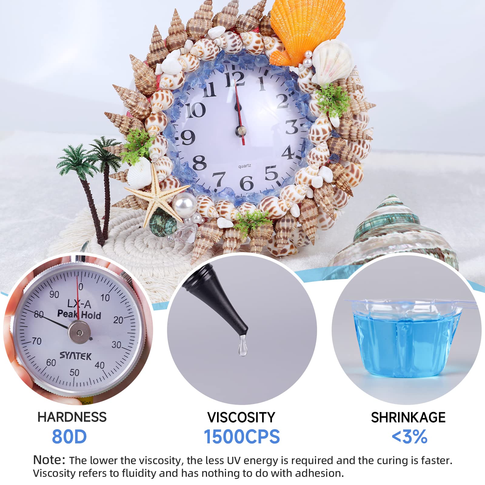 Let'S Resin Uv Resin Kit With Light, Bonding&Curing In Seconds, 30G Uv Resin Kit With Uv Flashlight For Welding, Jewelry Uv Glue