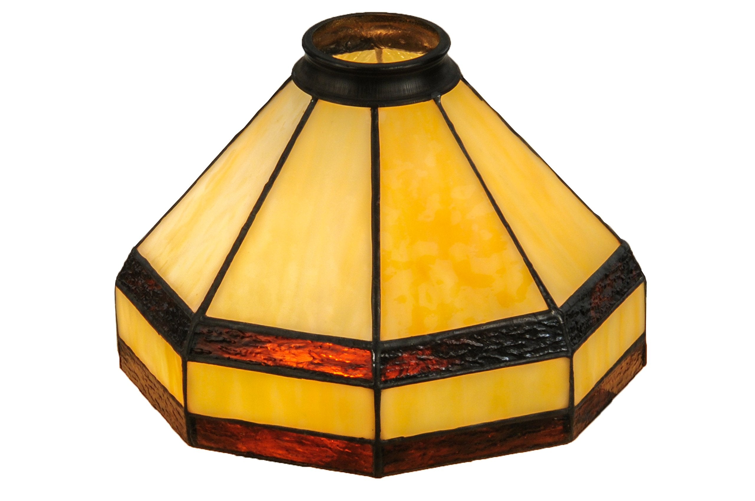 Meyda Tiffany Wagon Wheel Shade, 8in W, Model 98279, Color: 4.75
