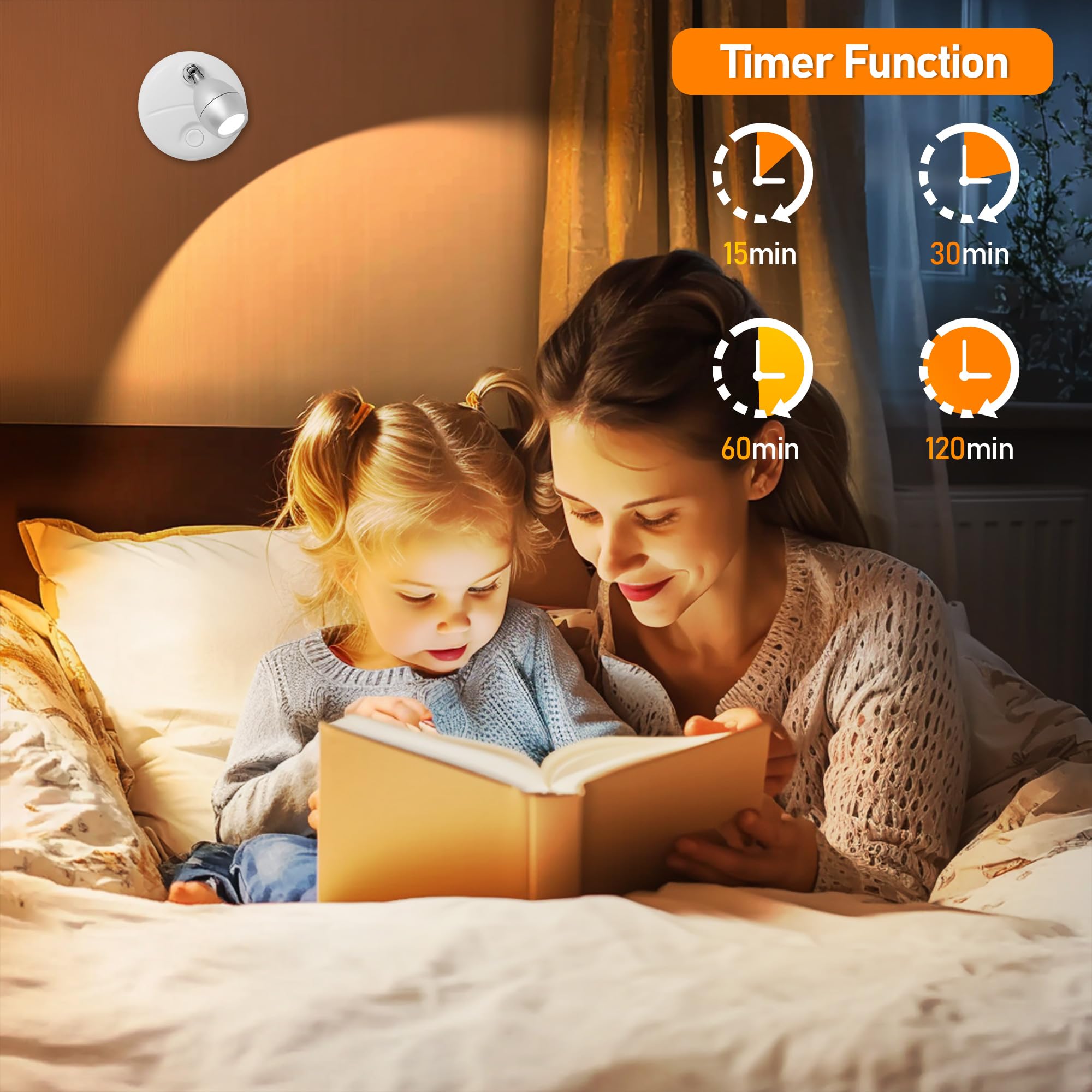 4 Pack Wireless Spot Lights Indoor, Battery Operated Uplighting, Mini Spotlight With Remote 3Cct Tree Lights Indoor, Accent Wall