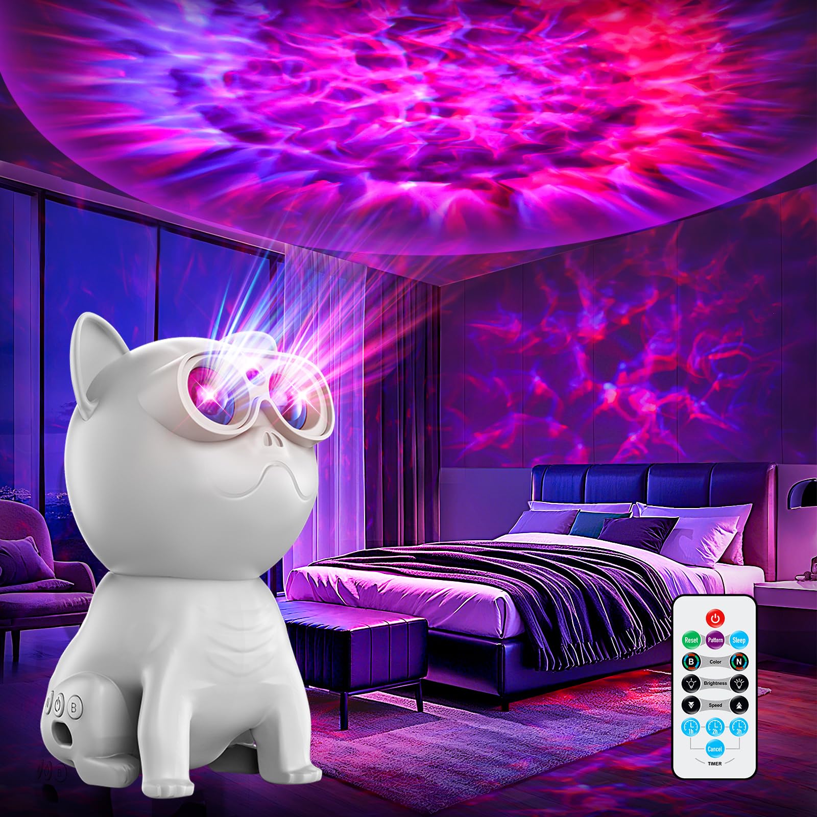 Pedica Galaxy Projector For Bedroom  Light Projector With Timer And Remote  Nebula Ceiling Night Light For Kids mature-themeds  Christmas Gifts  Room Decor
