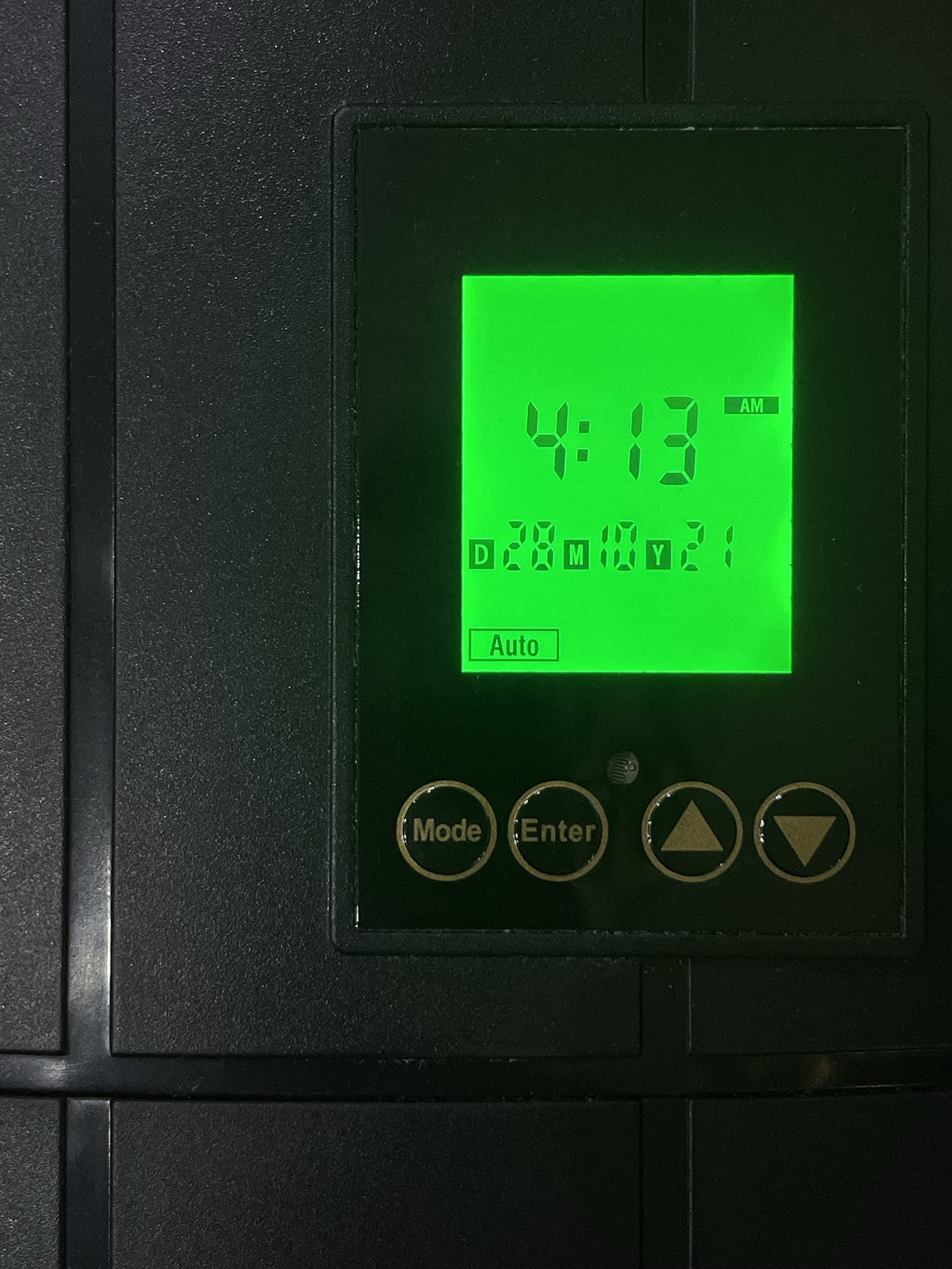 Wohenhao 200W Toroidal Core Landscape Lighting Transformer with Dusk-to-Dawn Timer - Black, Model 1400