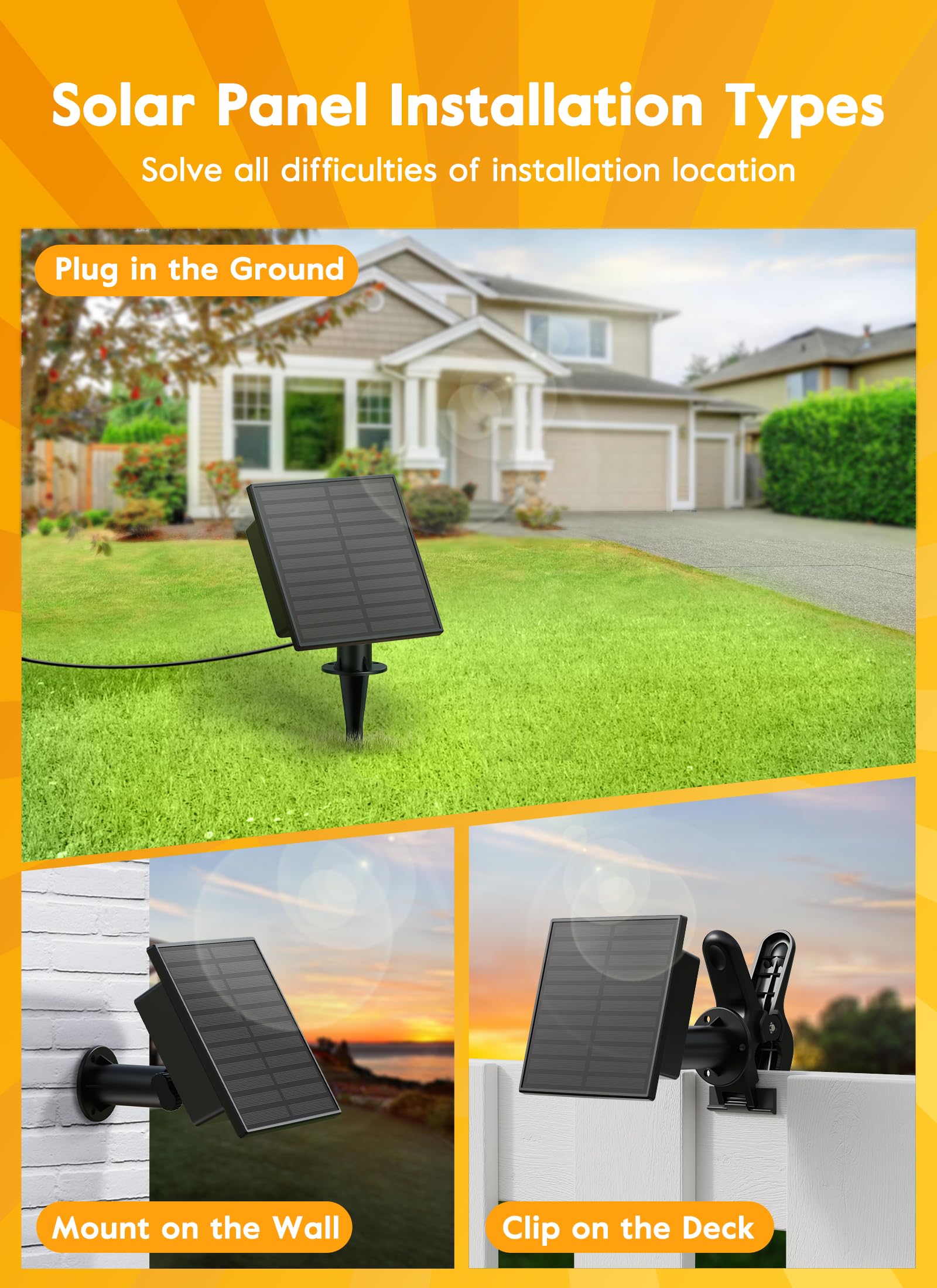 Brightown Solar String Lights - 38FT Outdoor LED Lights with Remote, 16 Shatterproof Bulbs, 3 Light Modes, Waterproof for Patio Decor