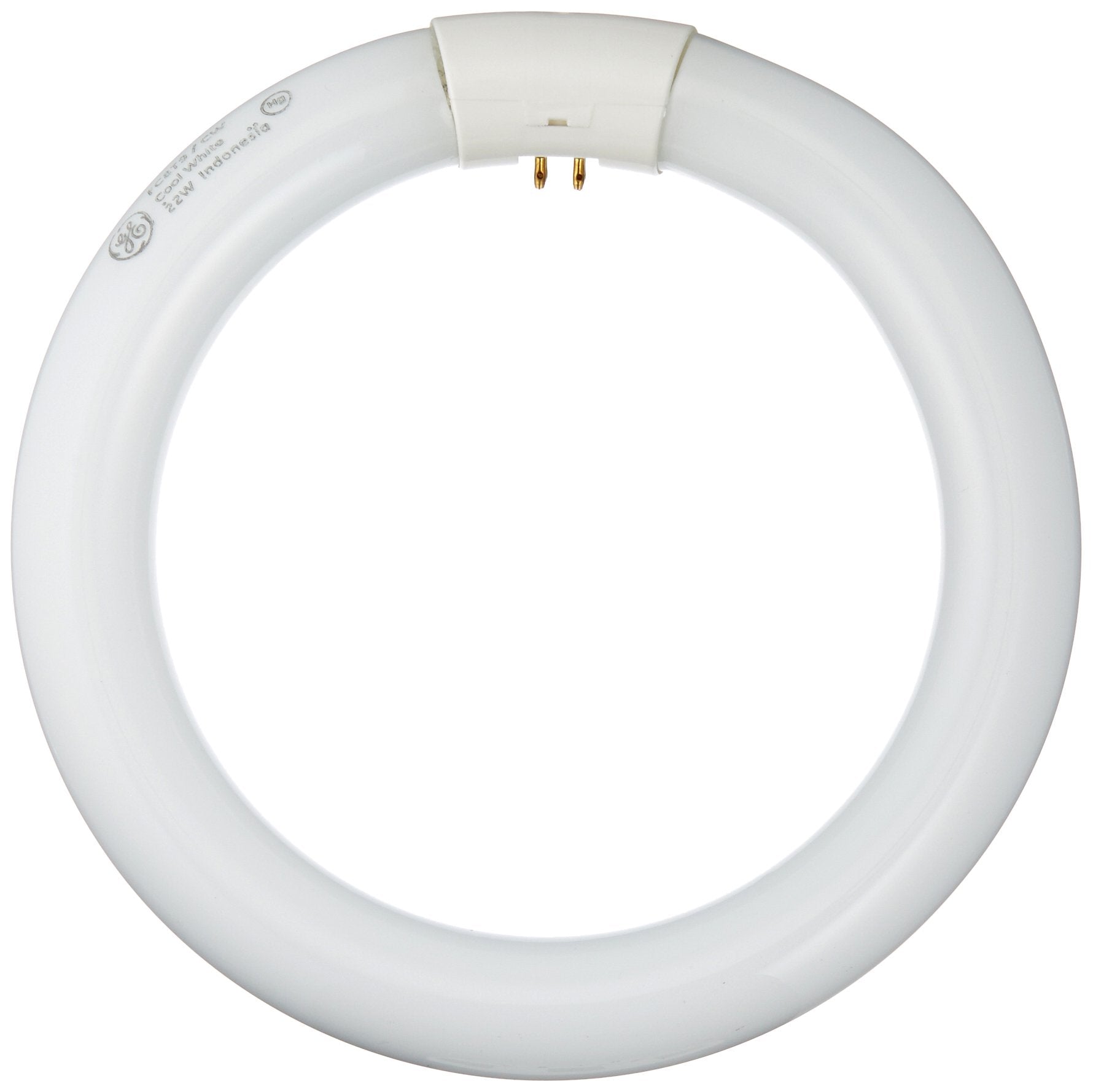 GE Circline Cool White Light Bulbs, 8.25in Diameter, FC8 T9, Glass, 1 Count