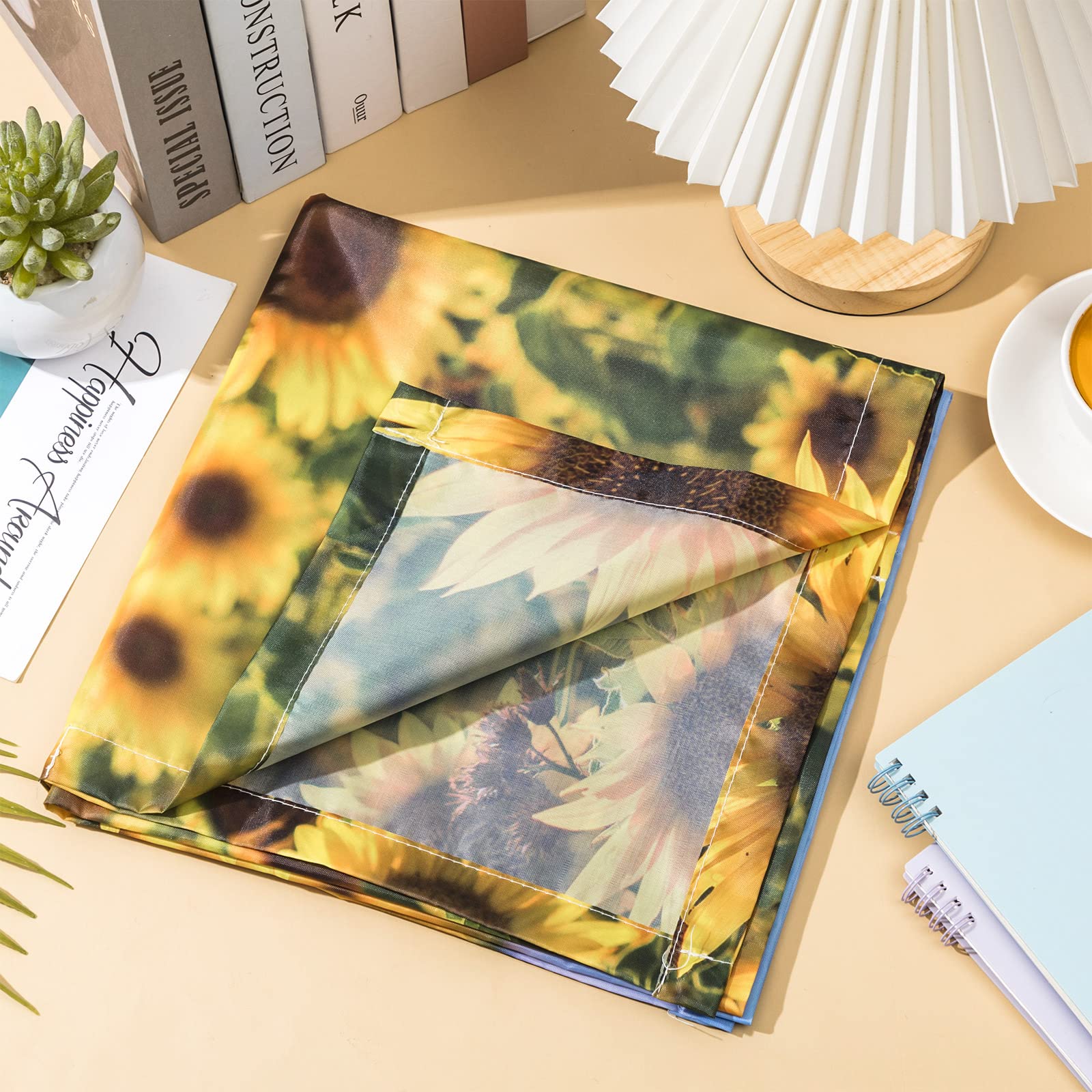 Patelai Fluorescent Light Cover Shade with 10 Magnets, 4 x 2 Feet, Yellow, Model PT-Patelai-3152 for Classroom, Home, Office Decor