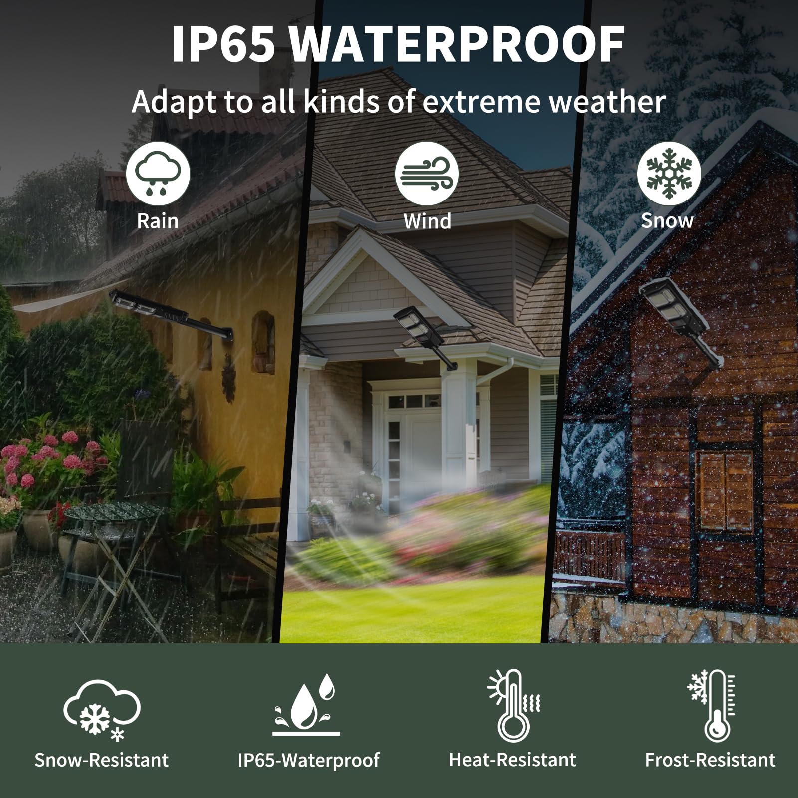 Solar Street Lights Outdoor Waterproof: 2 Pack Led Solar Dusk To Dawn Flood Light Outside 10000 Lumen Solar Powered Security Ext