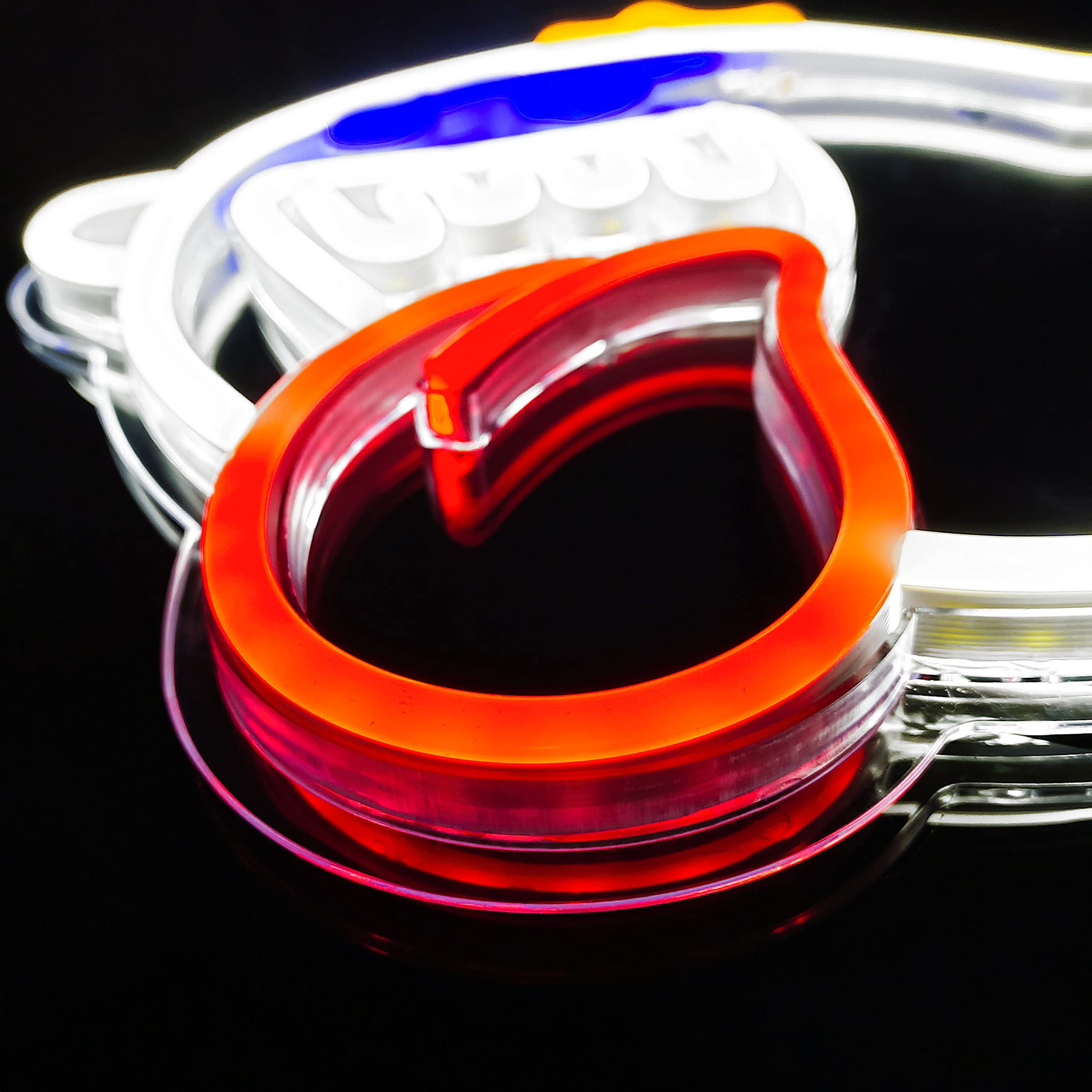 JOSEBRU Neon Sign King Boo The Ghost Face LED Neon Light Mario Lamp Acrylic Sign for Game Room Decor Gaming Light Accessory Gift