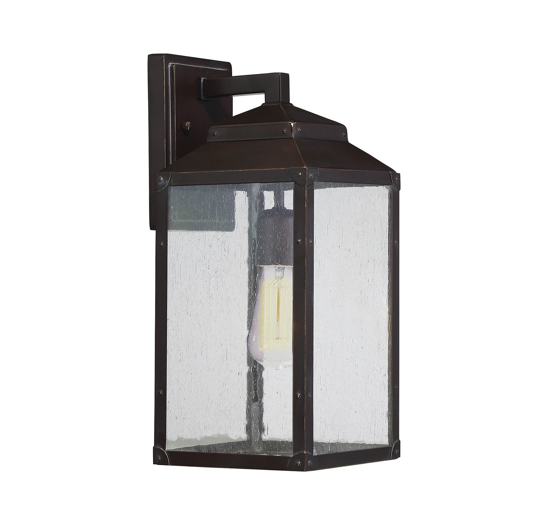 Savoy House 5-341-213 Brennan 14 Outdoor Wall Lantern in English Bronze w/Gold