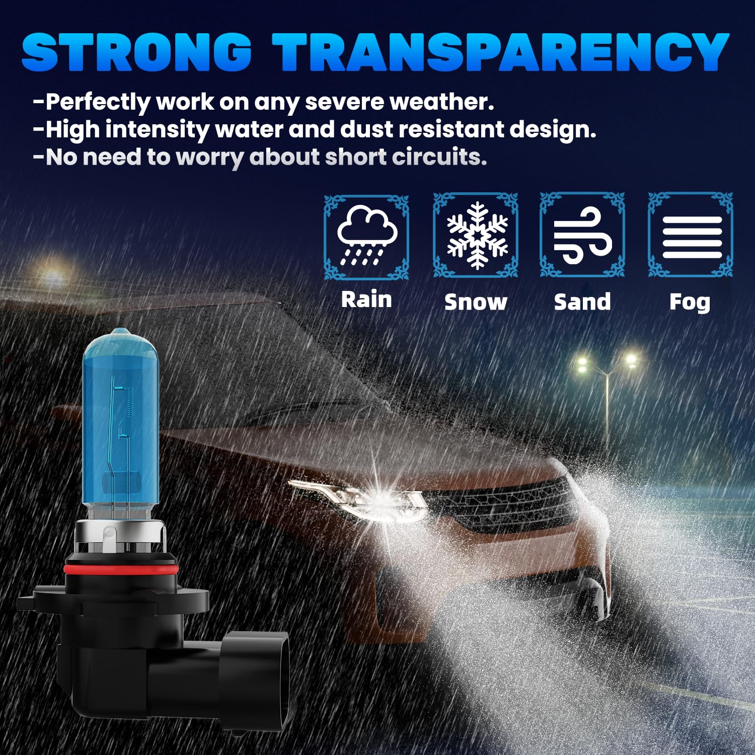 TTDBDAN Headlights Fit For 2007-2014 & 2016-2020 Chevy Tahoe Halogen Headlight bulbs,9005/HB3/H10 High Beam + H8/H9/H11 Low Beam