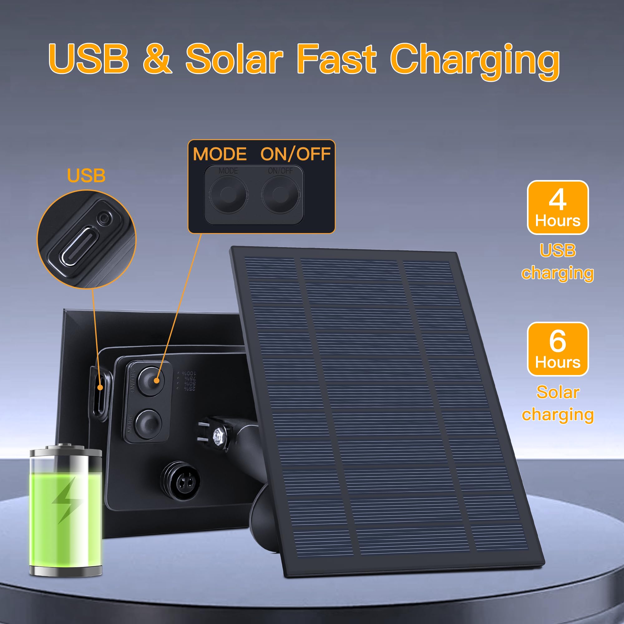 Ollny 35Ft Solar Patio Lights, Waterproof Remote Control Dimmable Timers 3Modes Outdoor Light With 15 Led + 1 Spare Shatterproof