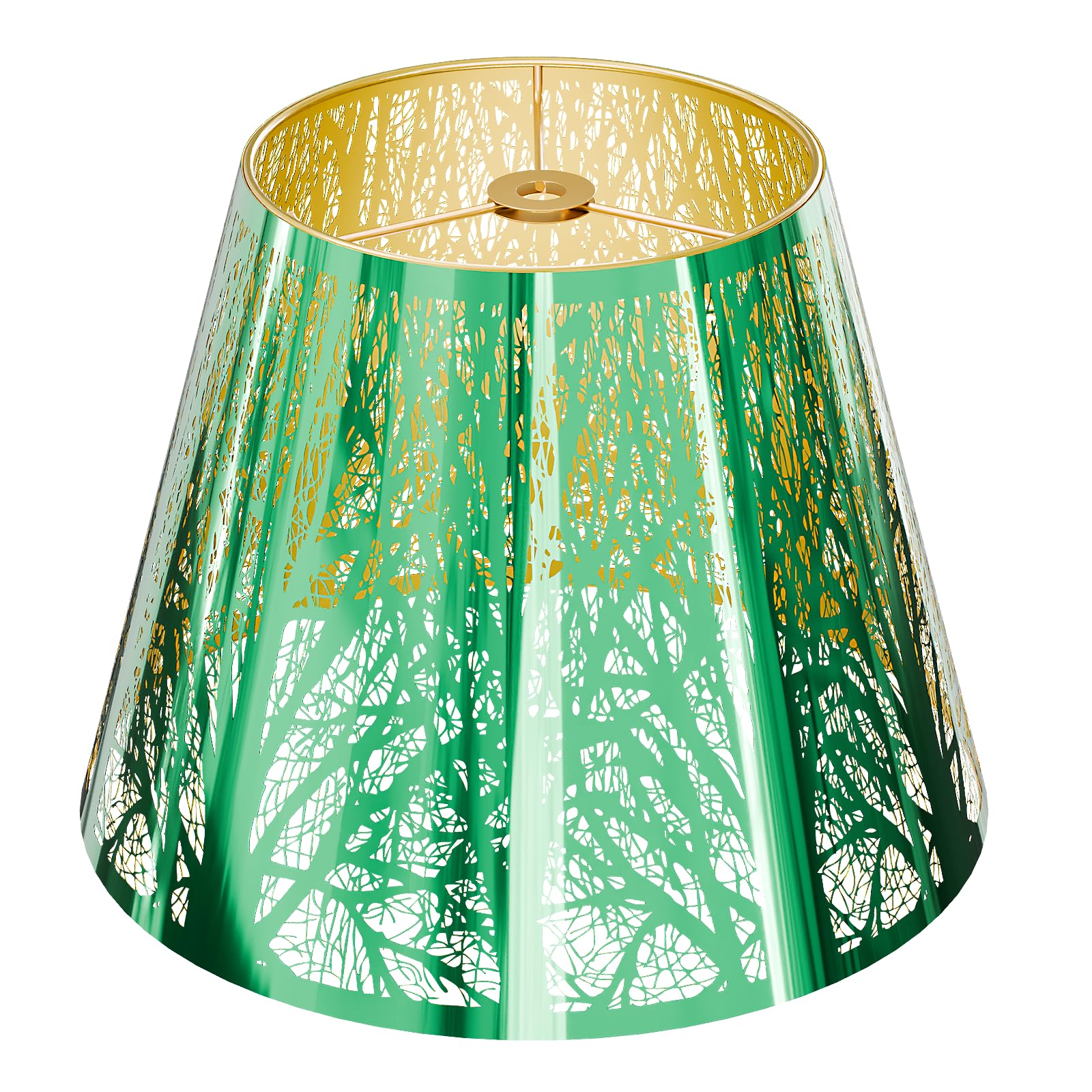 Small Metal Lampshade Forest Etching Forest Lamp Shade Pattern 6 Top 10 Bottom Height 7.5 Fits For Table Lamps And Floor L