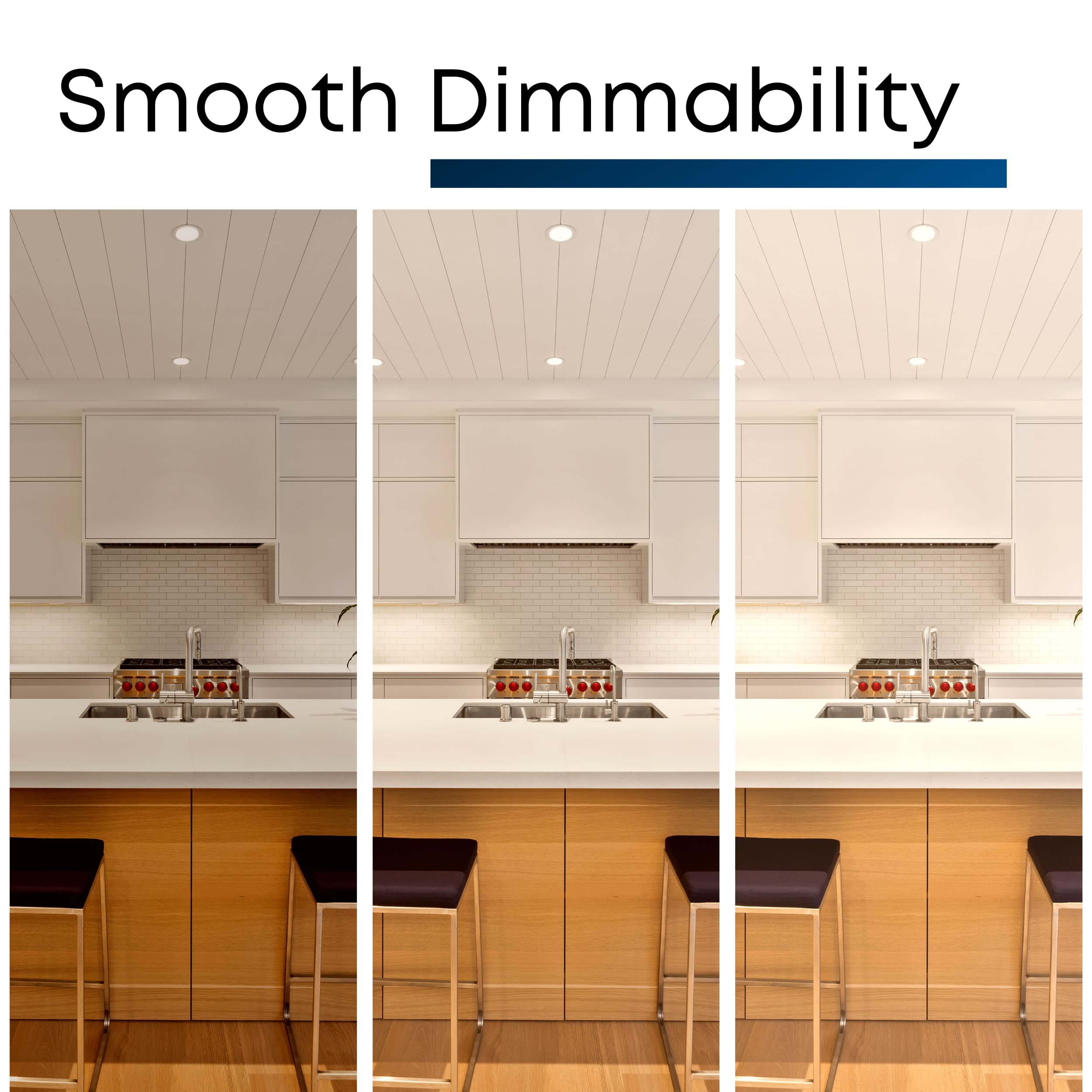 Feit Electric 4 Inch Led Recessed Lighting Retrofit Downlight - Pre-Mounted Trim - Standard Base Adapter - 3000K Bright White -