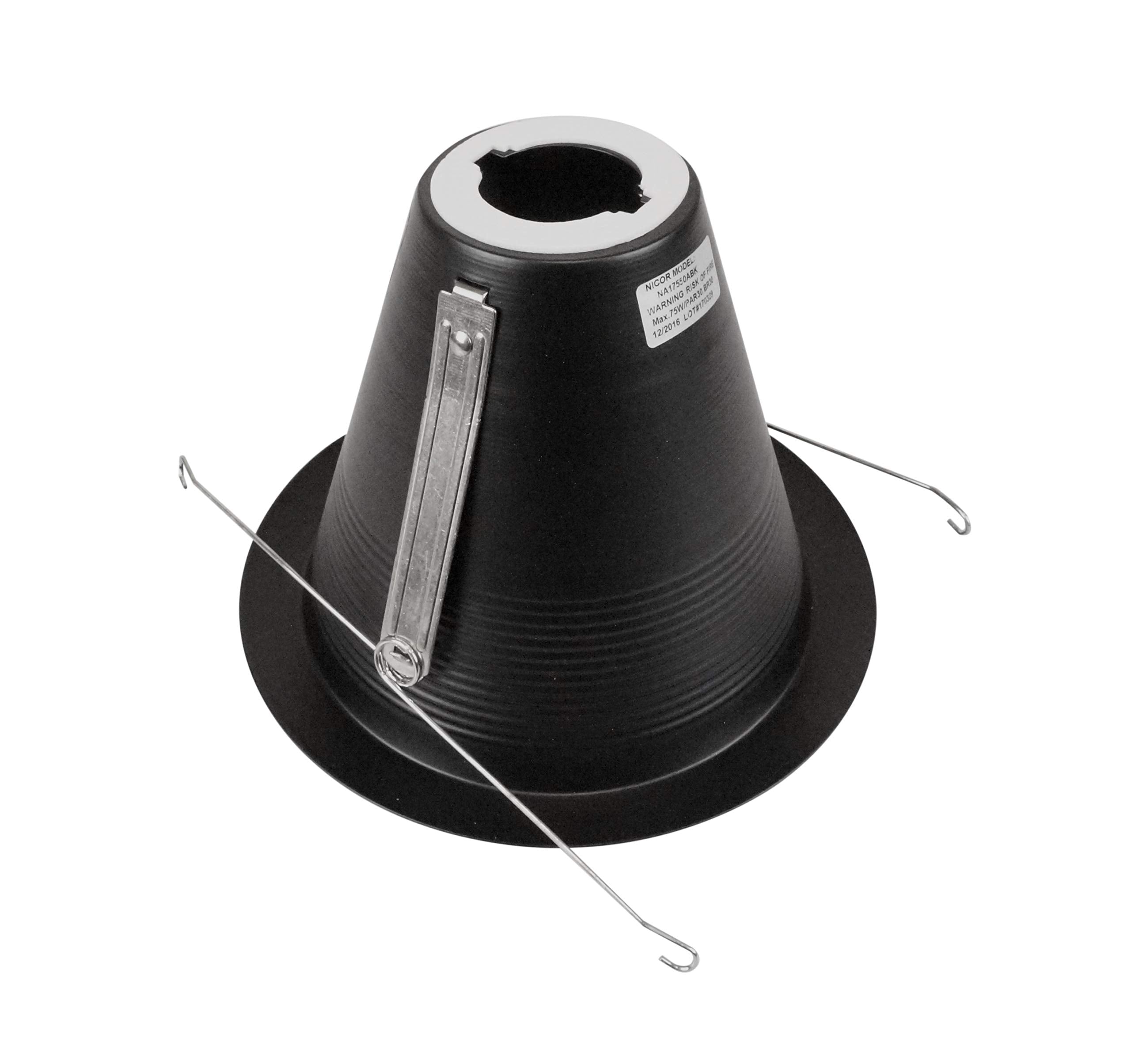 Nicor Lighting 17550Abk, 6-Inch, Black