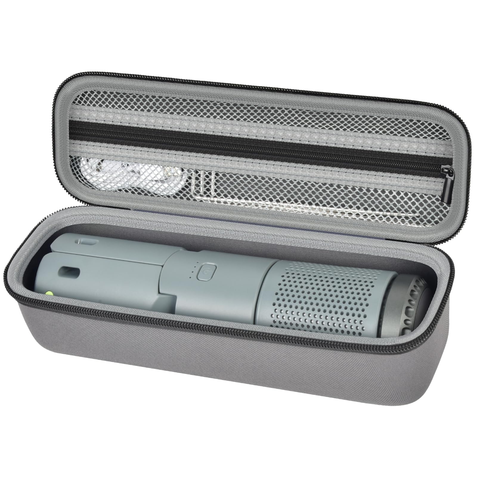 Boobowl Camping Light Case - Telescopic & Collapsible, Grey, 132 Cubic Inches, Model MOLD-